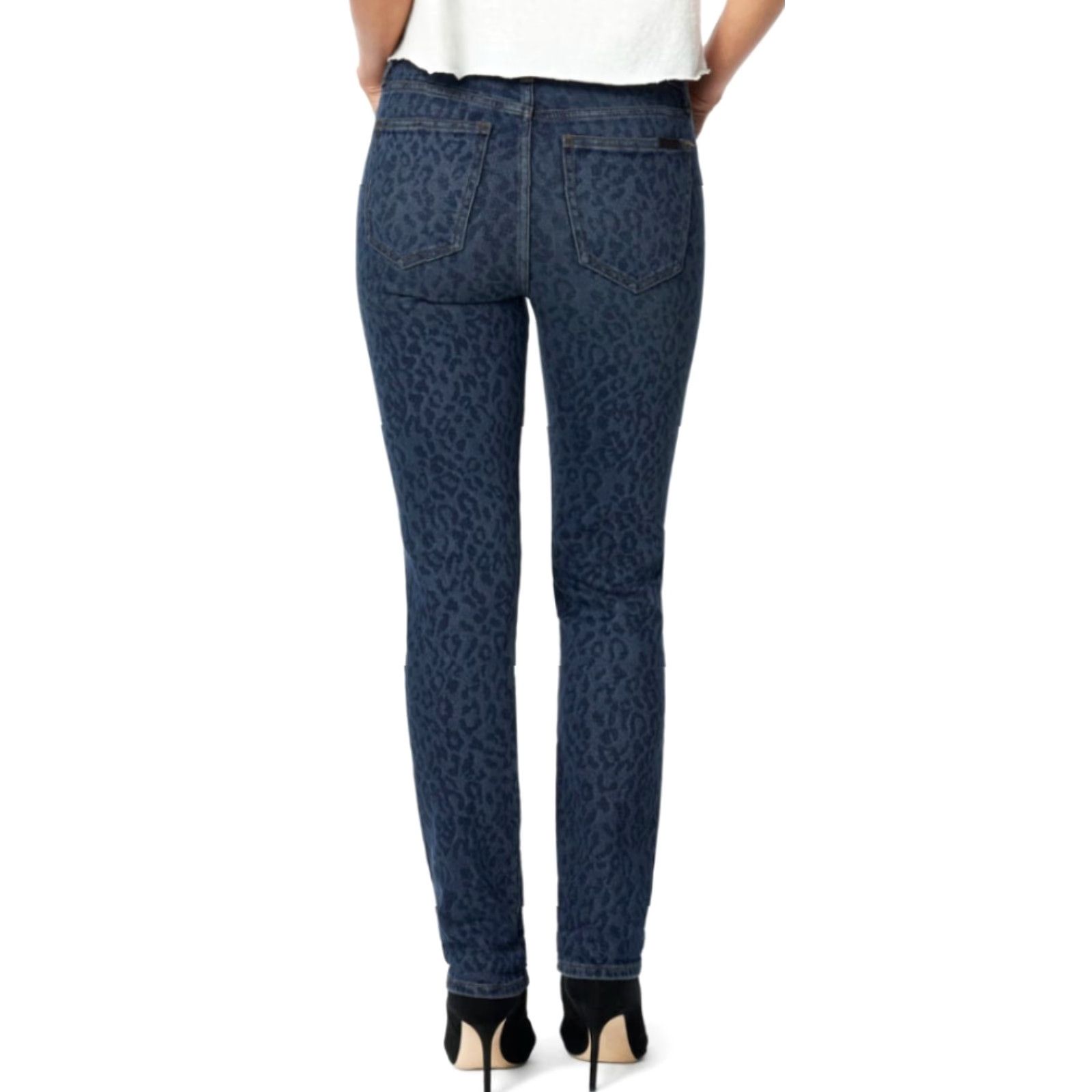 Vintage Joe's Jeans Womens Cheetah The Milla Slim Straight Jeans Size 27 NWT Size 27" / US 4 / IT 40 - 4 Thumbnail
