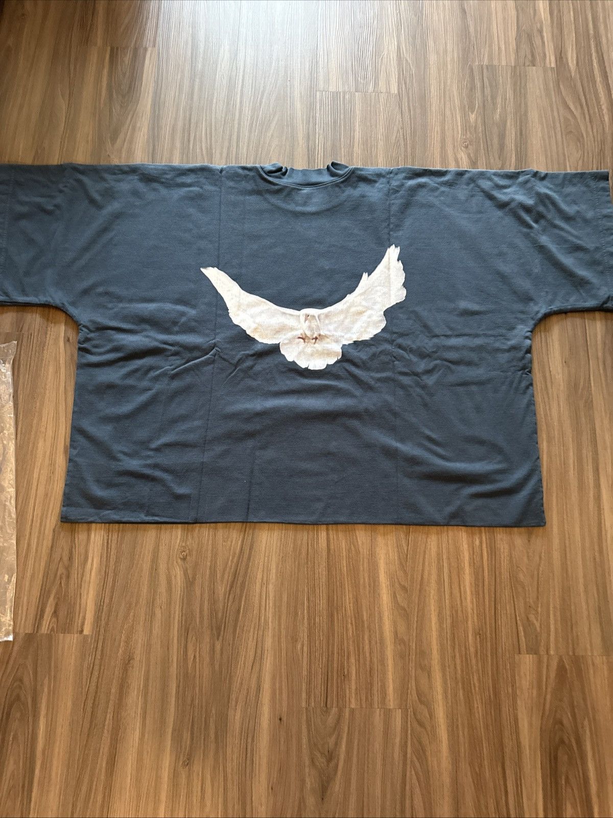 Balenciaga × Gap × Kanye West YEEZY GAP 78 Dove Crop Tee XXL Dark Gray Oversized Fit NWT Size US XXL / EU 58 / 5 - 5 Thumbnail