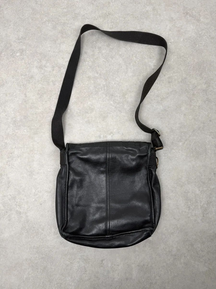 Dolce & Gabbana 2000s Dolce & Gabbana Black Leather Shoulder Bag Size ONE SIZE - 4 Thumbnail