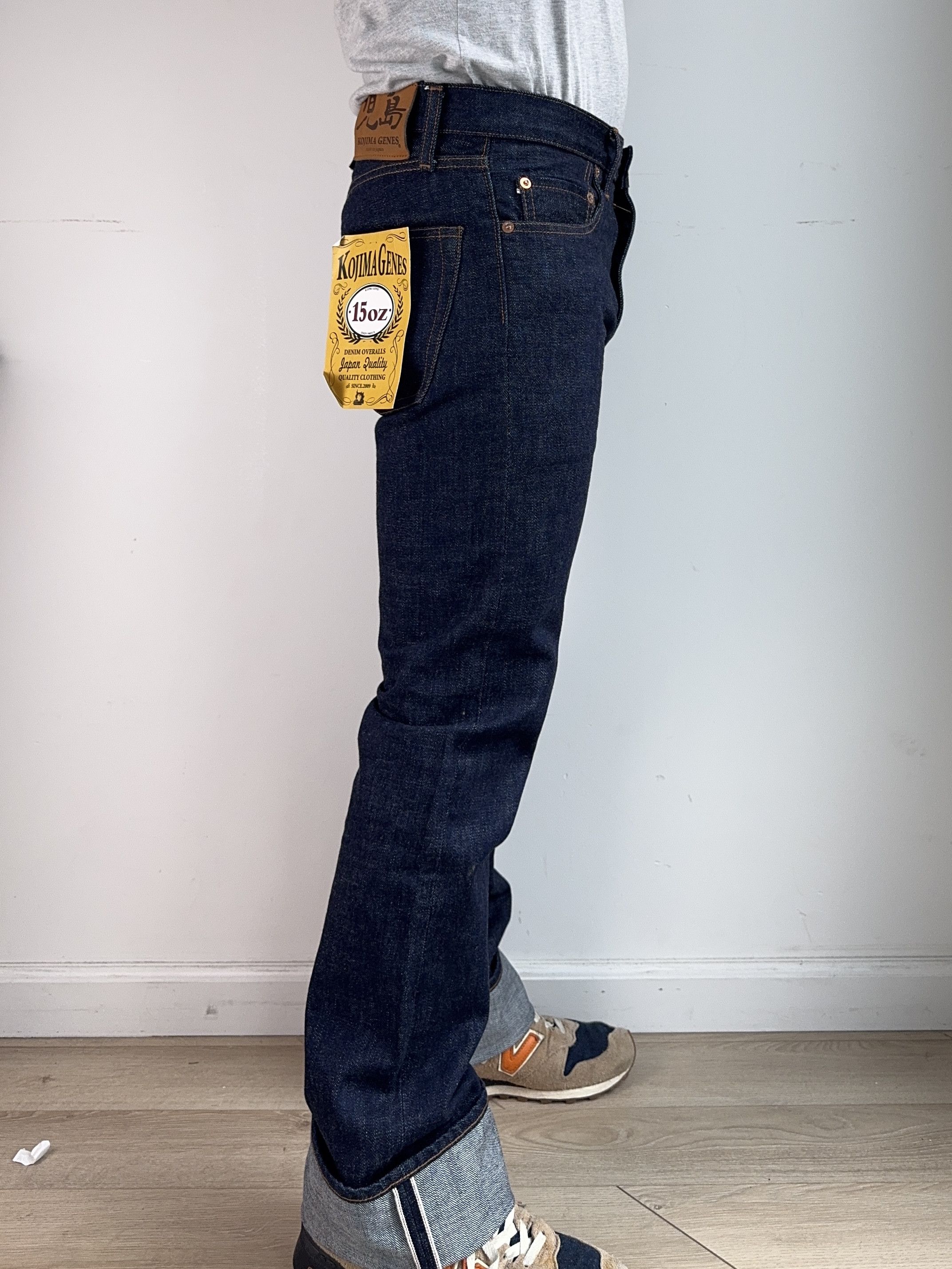KOJIMA GENES KOJIMA GENES RNB-102B Bootcut W33 x L 33 15oz Selvedge Size US 33 - 19 Thumbnail