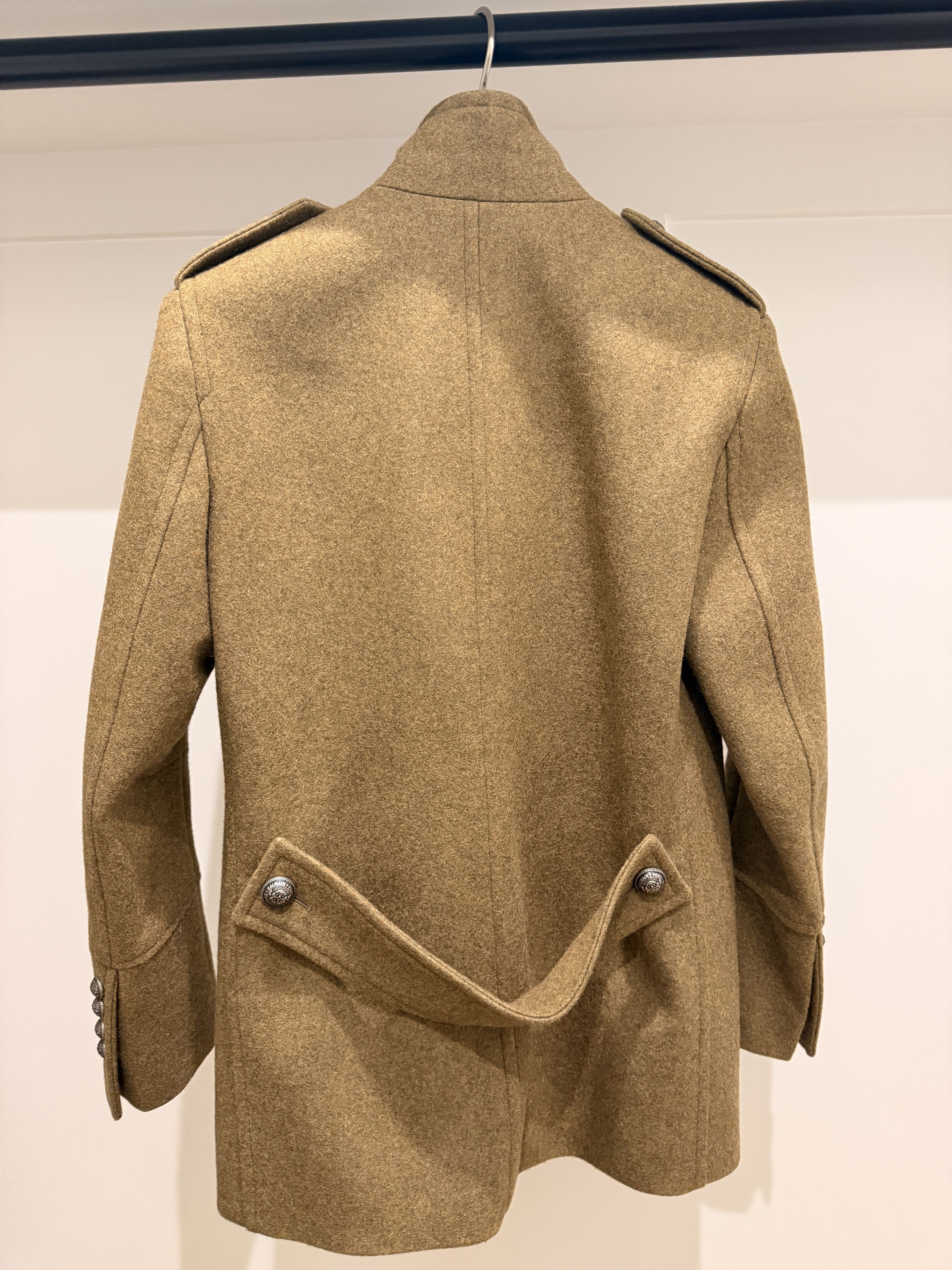 Balmain Balmain Runway Wool Military Coat 46r Size US S / EU 44-46 / 1 - 3 Thumbnail