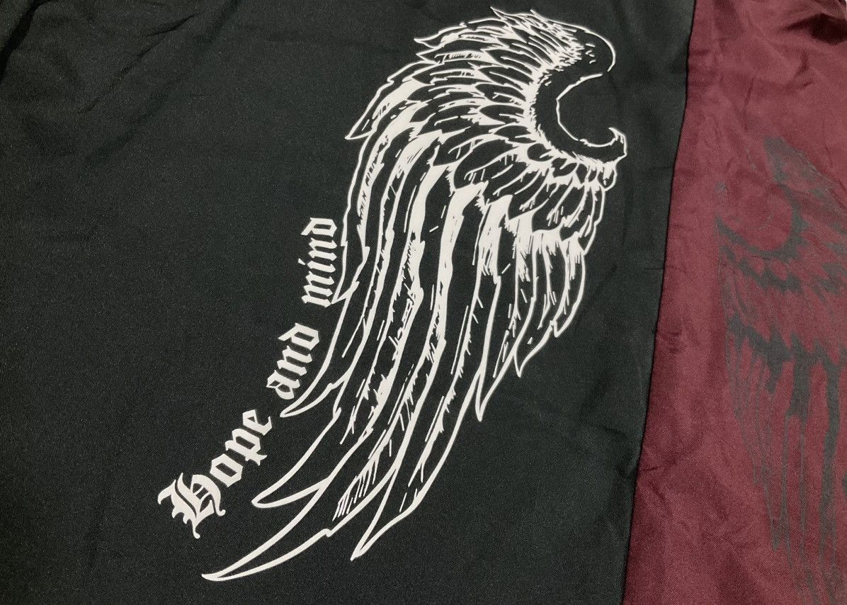 If Six Was Nine × Japanese Brand × Le Grande Bleu (L.G.B.) 🔥Sick Y2K Japanese Brand Wings Shirt Goth Punk Size US L / EU 52-54 / 3 - 9 Thumbnail