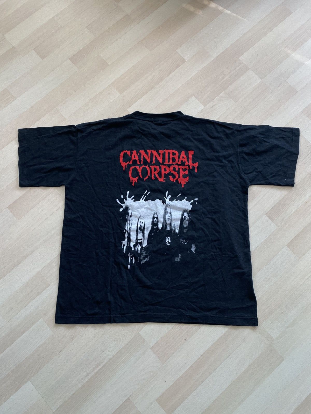 Band Tees Vintage Cannibal Corpse Rock T-Shirt Size US XXL / EU 58 / 5 - 5 Thumbnail