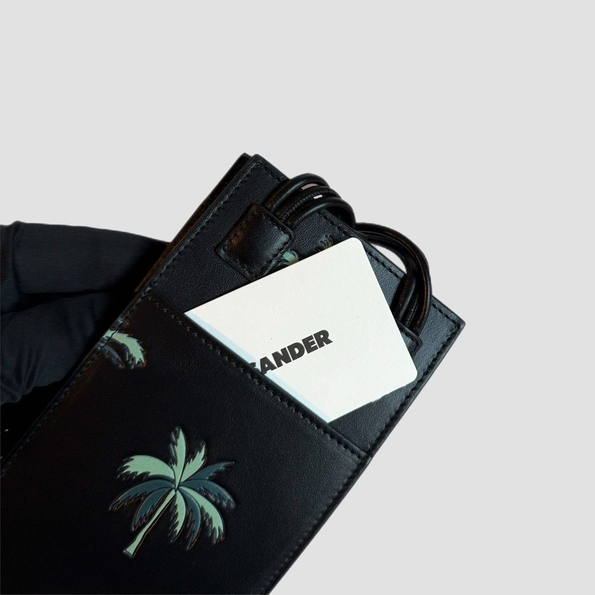 Jil Sander Jil Sander Tangle Pouch Black Size ONE SIZE - 11 Thumbnail