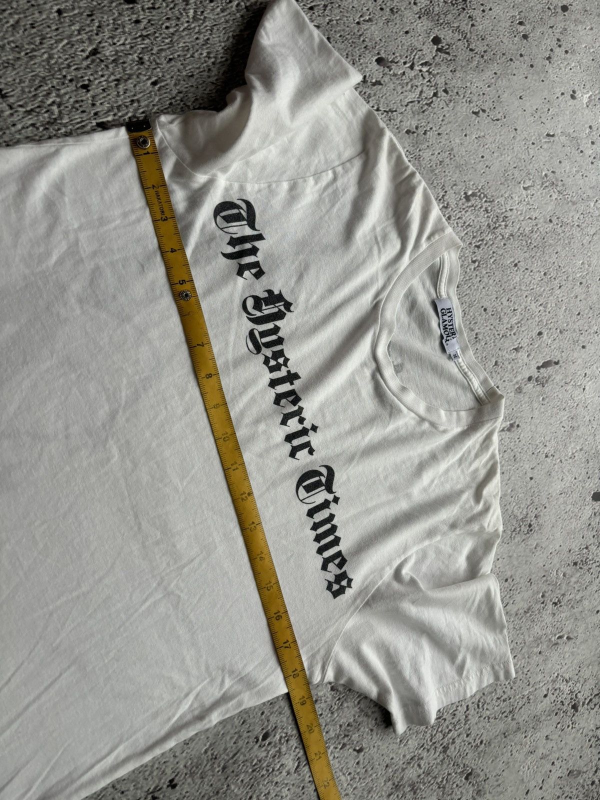 Hysteric Glamour The Hysteric Glamour Times tshirt Size US M / EU 48-50 / 2 - 11 Thumbnail