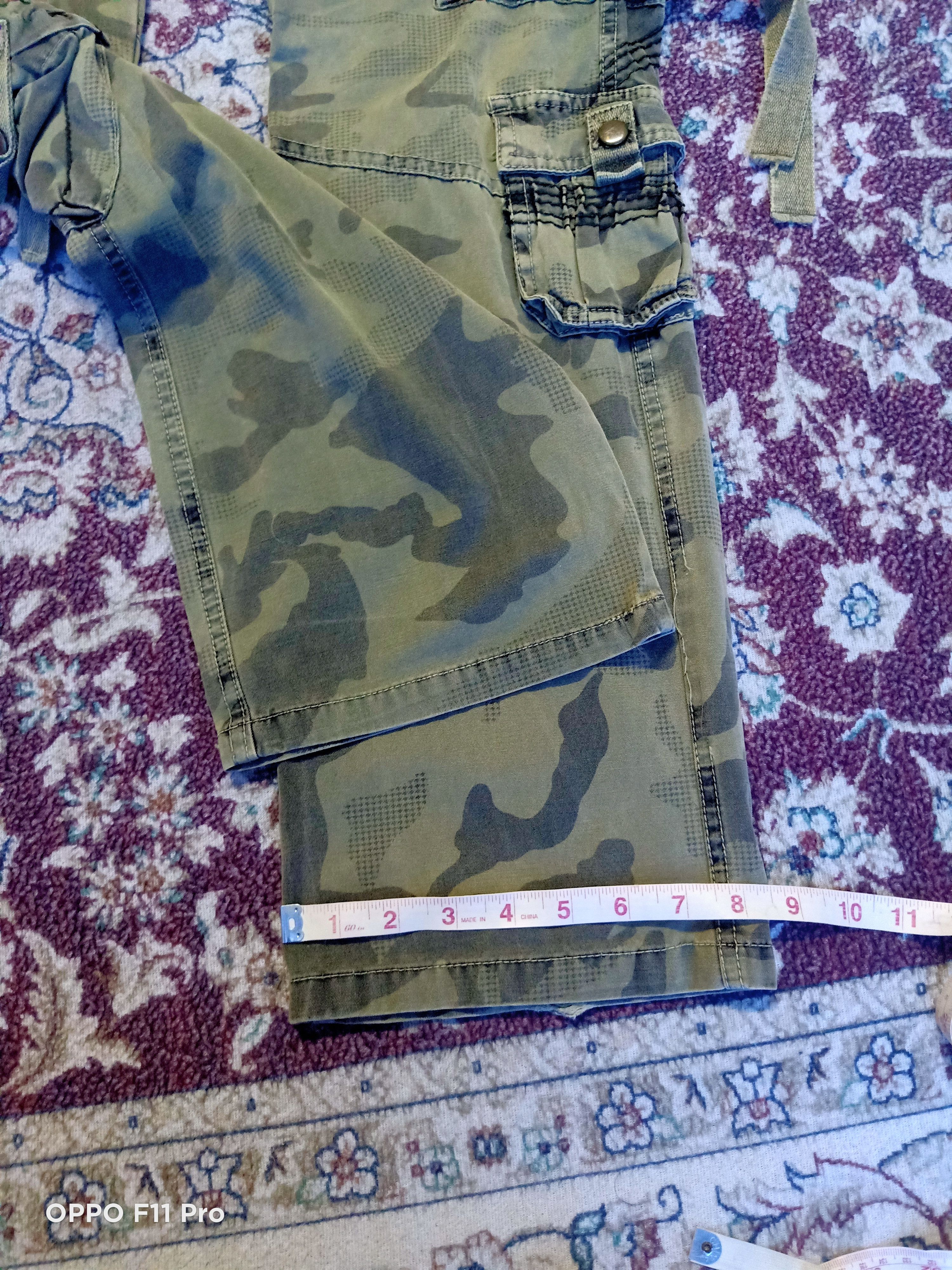 99%IS- × Beauty Beast Parachute Bondage Camo Cargo Pants Size US 32 / EU 48 - 10 Thumbnail