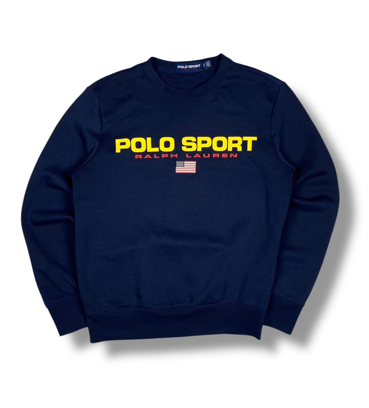 Polo Sport Ralph Lauren Big Logo USA Flag Sweatshirt y2k