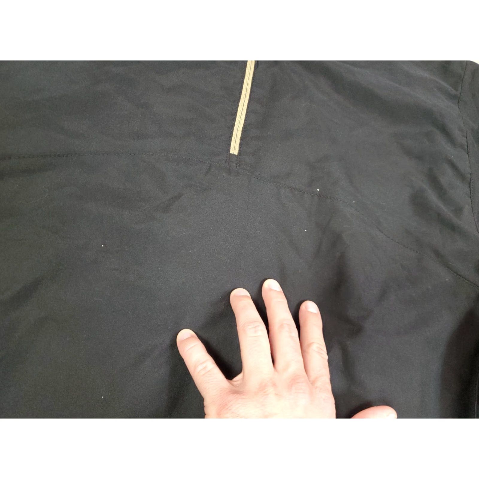 Vintage VINTAGE Zero Restriction Jacket Mens Large Black M3 Windstopper Pullover Coat Mock READ* Size US L / EU 52-54 / 3 - 6 Thumbnail