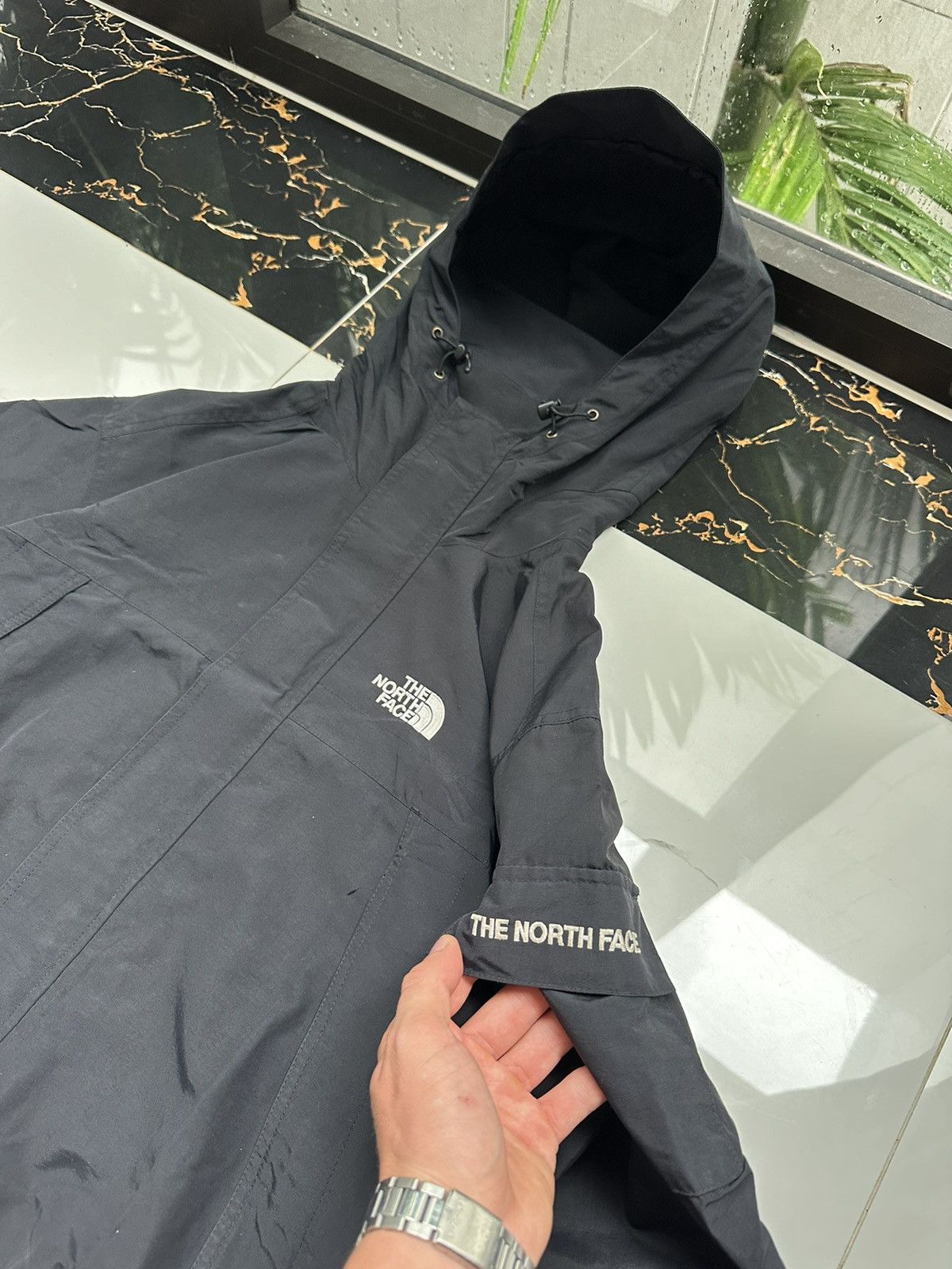 The North Face × Vintage THE NORTH FACE VINTAGE DOUBLE LOGO OUTDOOR LIGHT JACKET Size US L / EU 52-54 / 3 - 3 Thumbnail