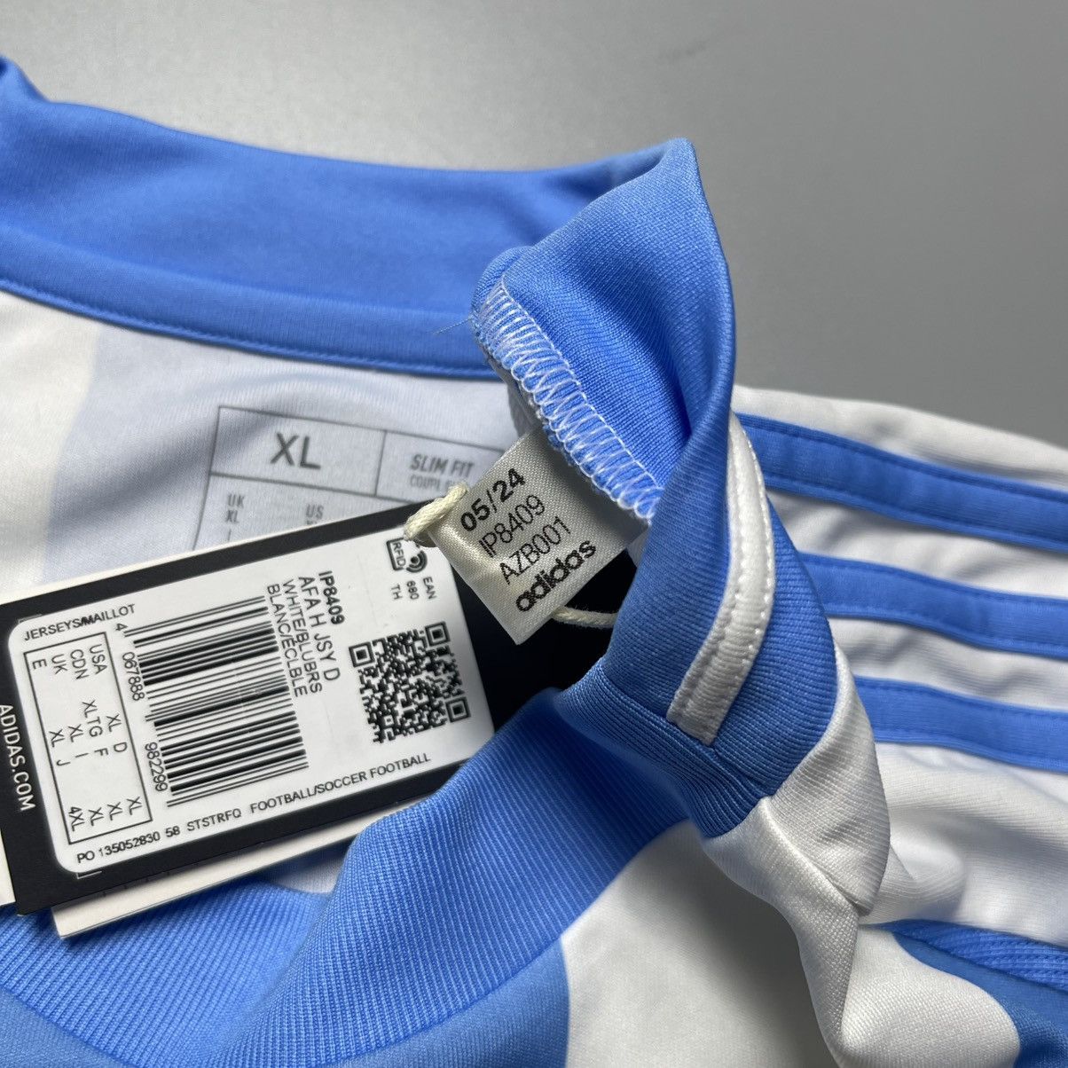 Adidas ARGENTINA ADIDAS 2024 FOOTBALL SOCCER HOME JERSEY Size US XL / EU 56 / 4 - 6 Thumbnail