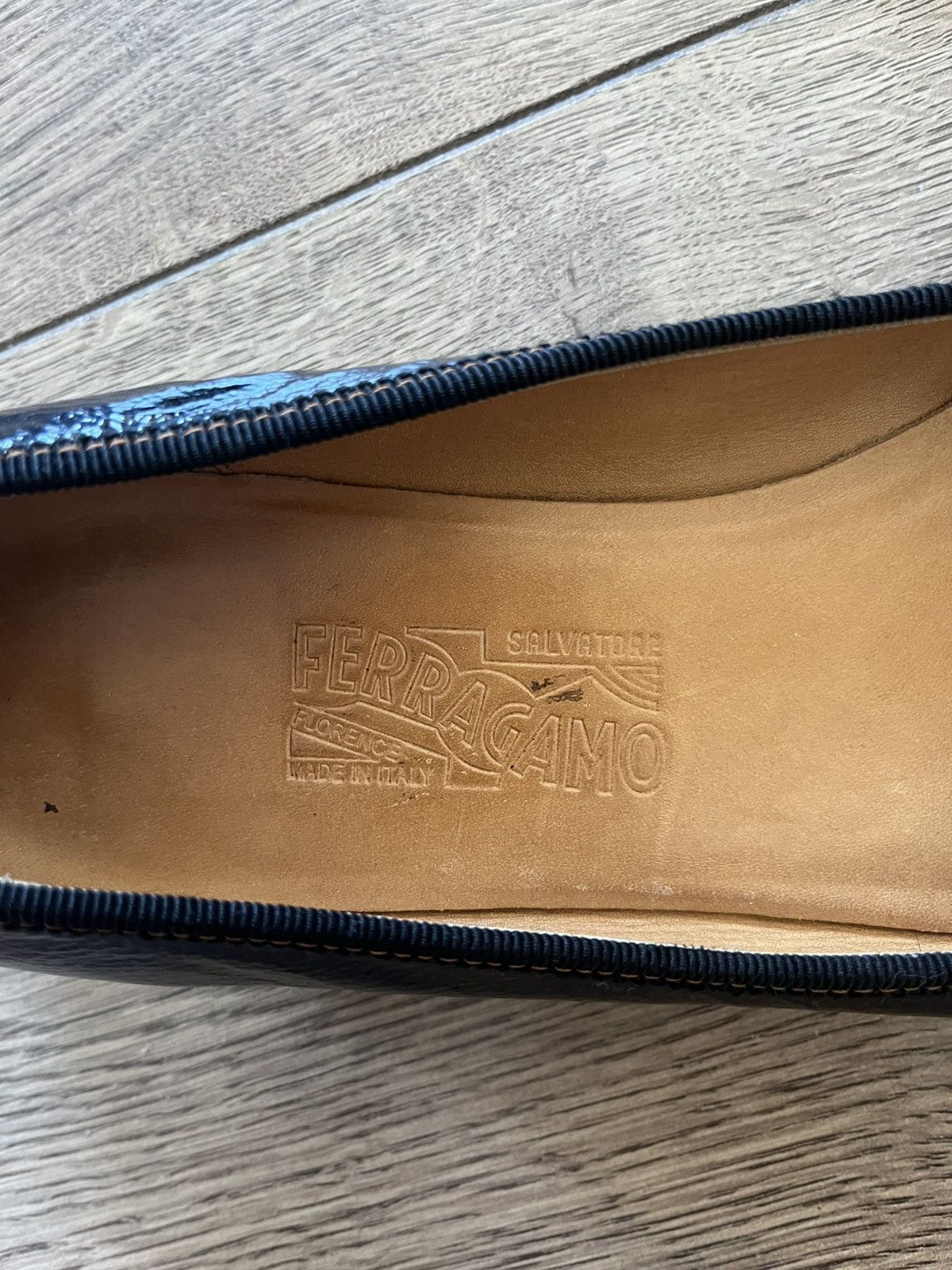Salvatore Ferragamo Salvatore Ferragamo Leather Ballet Flats Size US 10 / IT 40 - 3 Thumbnail