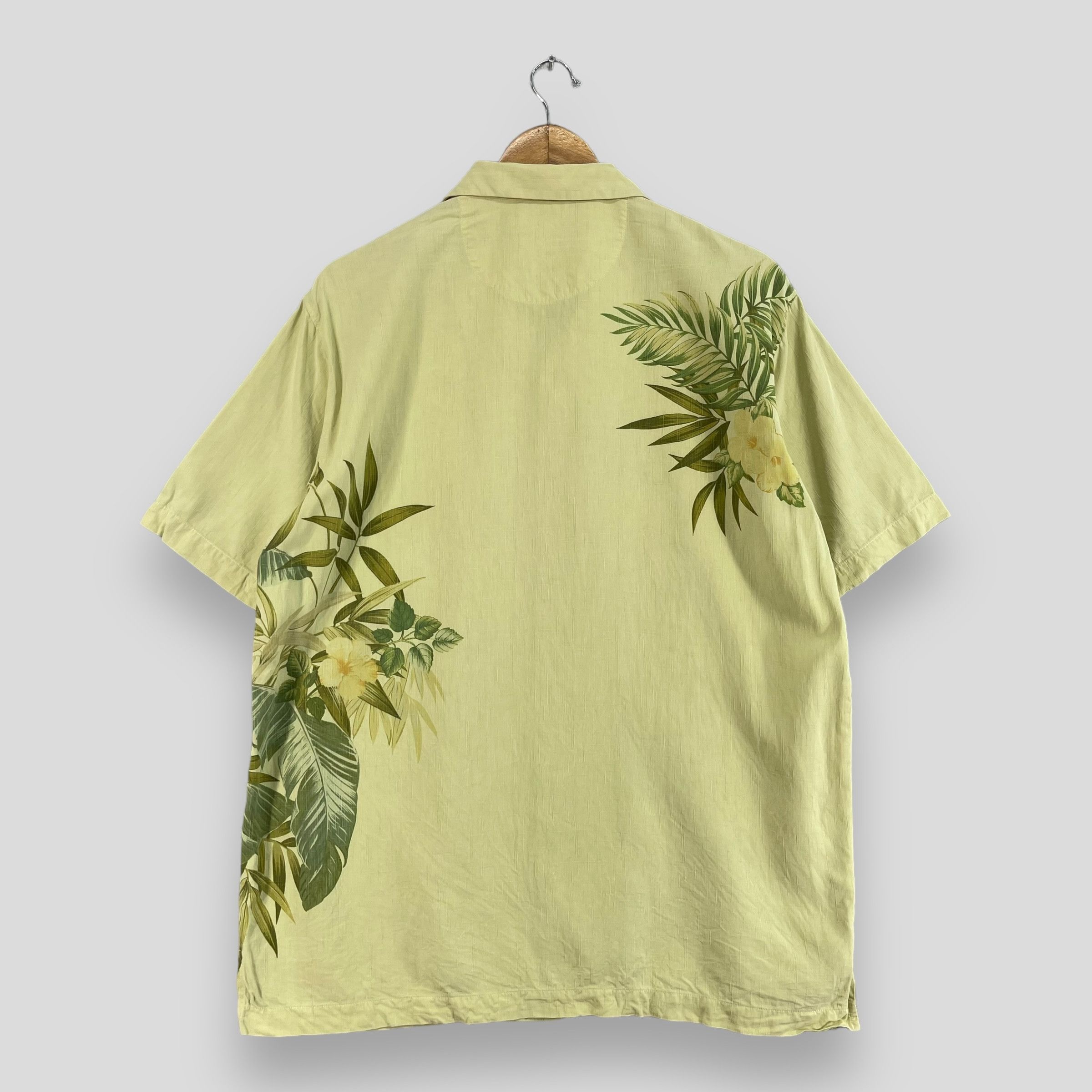 Tommy Bahama × Vintage TOMMY BAHAMA Hawaii Tropical Floral Hibiscus Motive Shirt Size US M / EU 48-50 / 2 - 7 Thumbnail