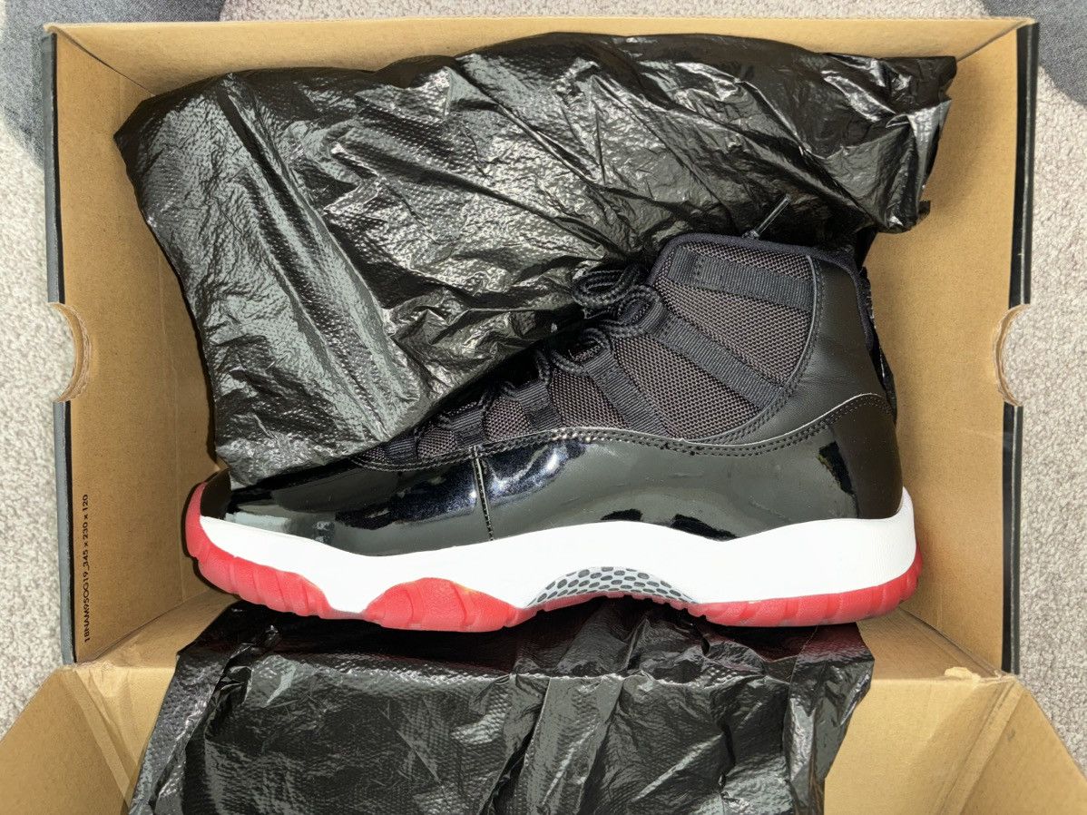 Jordan Brand × Nike Jordan 11 Retro Playoffs Bred (2019) Size US 11 / EU 44 - 7 Thumbnail