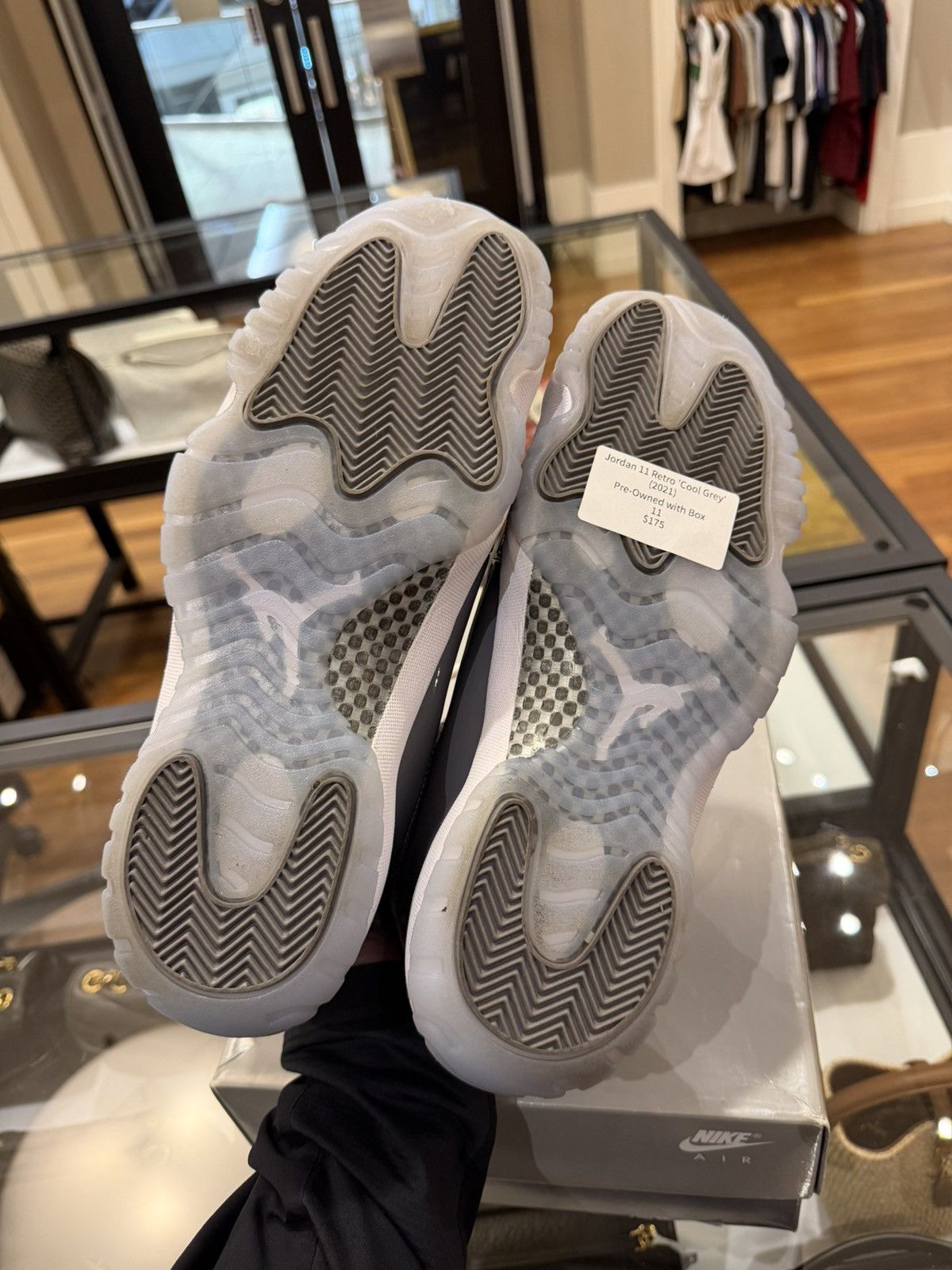 Jordan Brand Jordan 11 Retro ‘Cool Grey (2021)’ Size US 11 / EU 44 - 7 Thumbnail