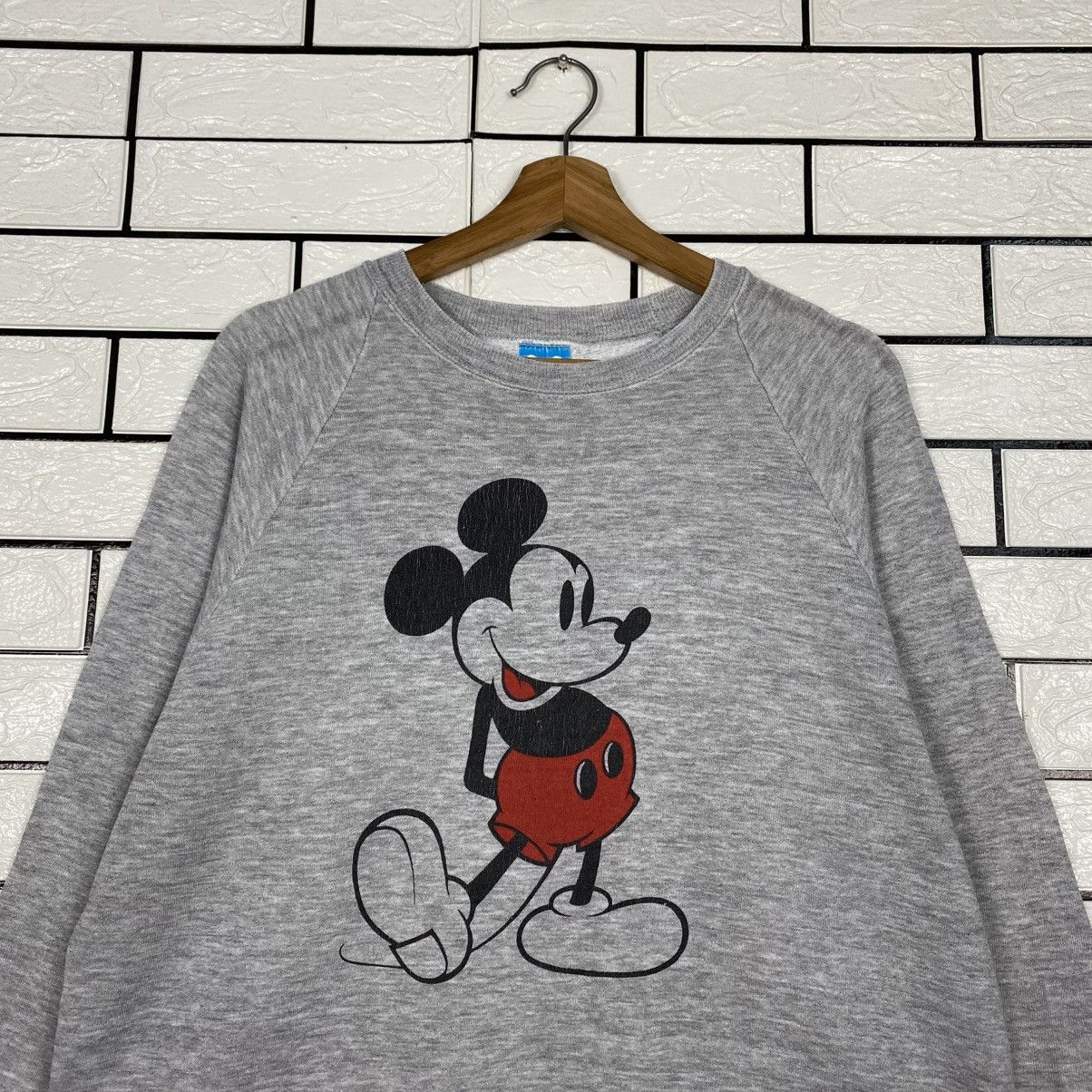 Japanese Brand Vintage Sweatshirt Mickey Mouse Big Logo Size US L / EU 52-54 / 3 - 4 Thumbnail