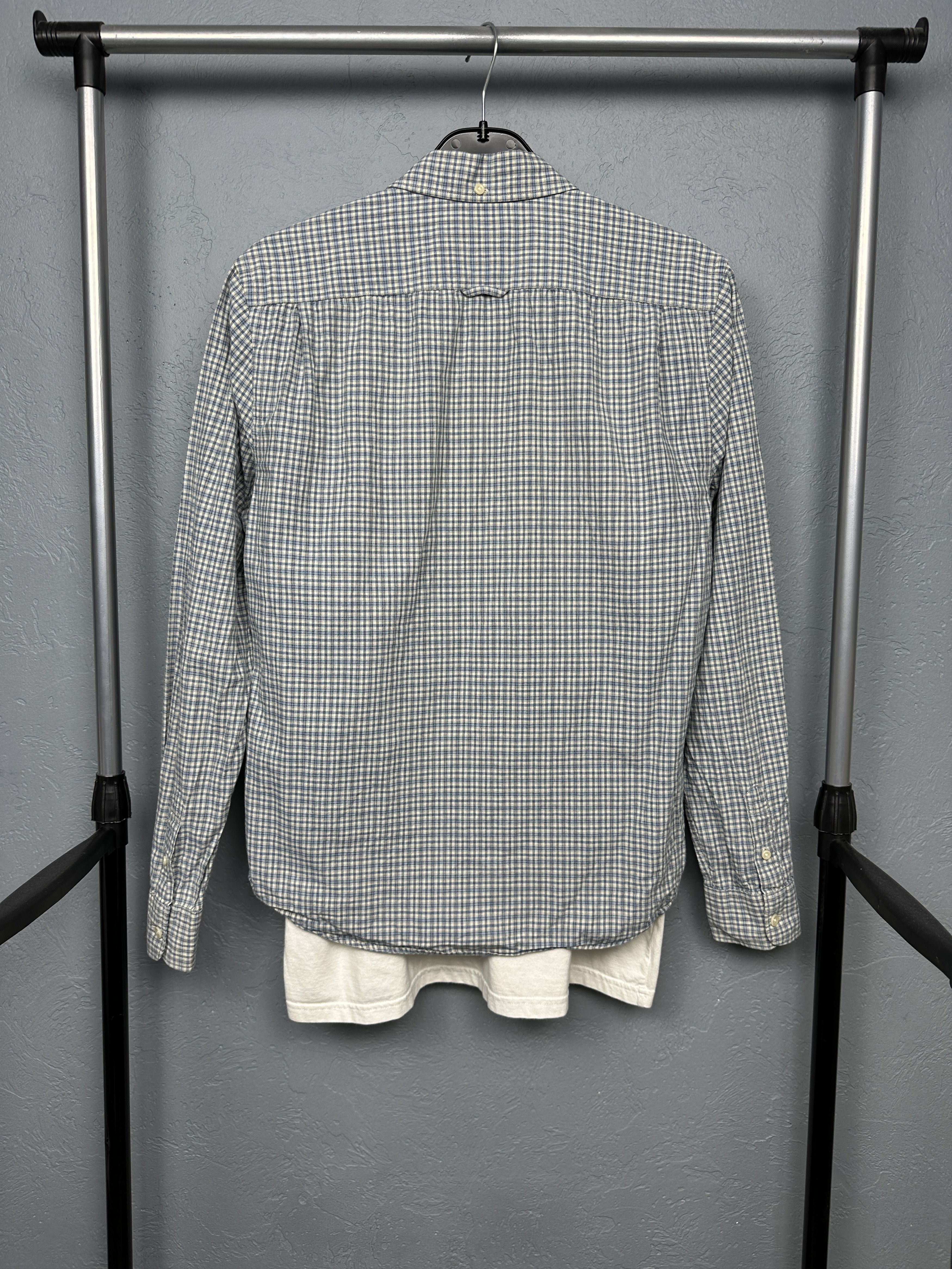 Allsaints AllSaints Nakano Mens Long Sleeve Plaid Shirt Japan Made Size US S / EU 44-46 / 1 - 5 Thumbnail