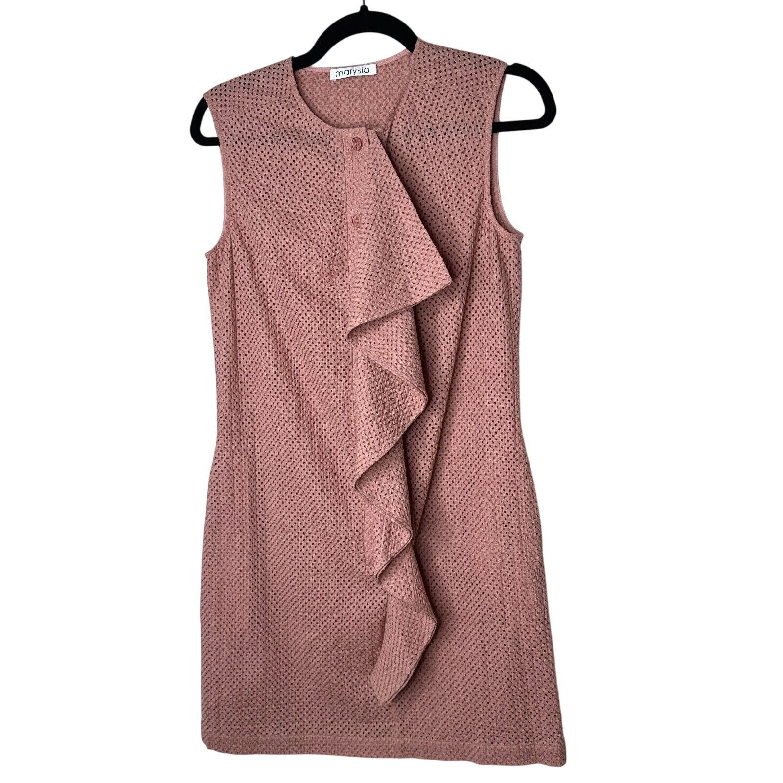 Other Marysia Mauve Crystal Cove Eyelet Button Ruffle Mini XS Size XS / US 0-2 / IT 36-38 - 1 Thumbnail