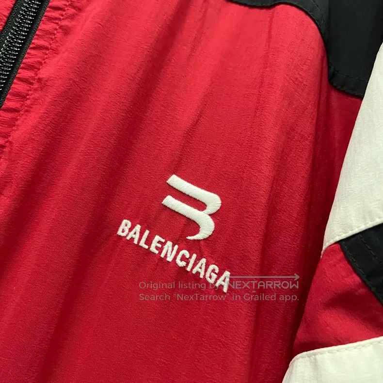 Balenciaga Balenciaga Black Red Double Hook School Uniform Jacket Size US XS / EU 42 / 0 - 3 Thumbnail