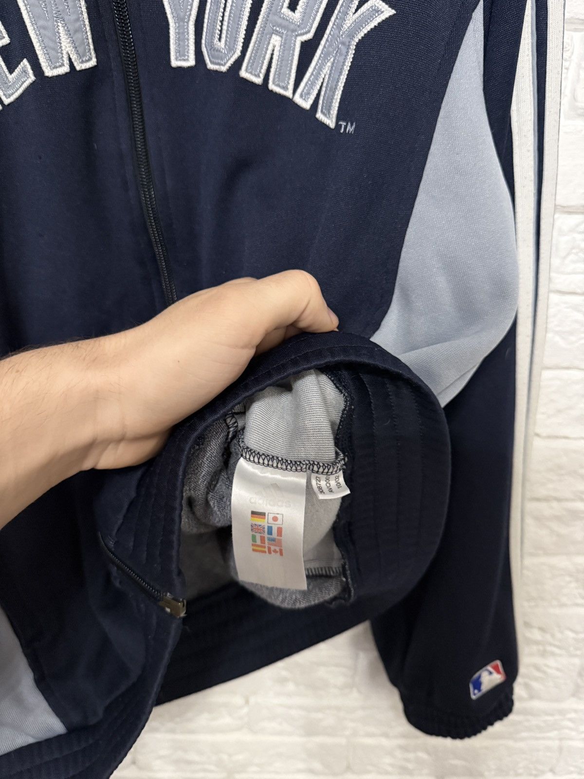 Adidas Vintage Adidas New York Yankees Olympic TrackJacket MLB USA Size US S / EU 44-46 / 1 - 7 Thumbnail