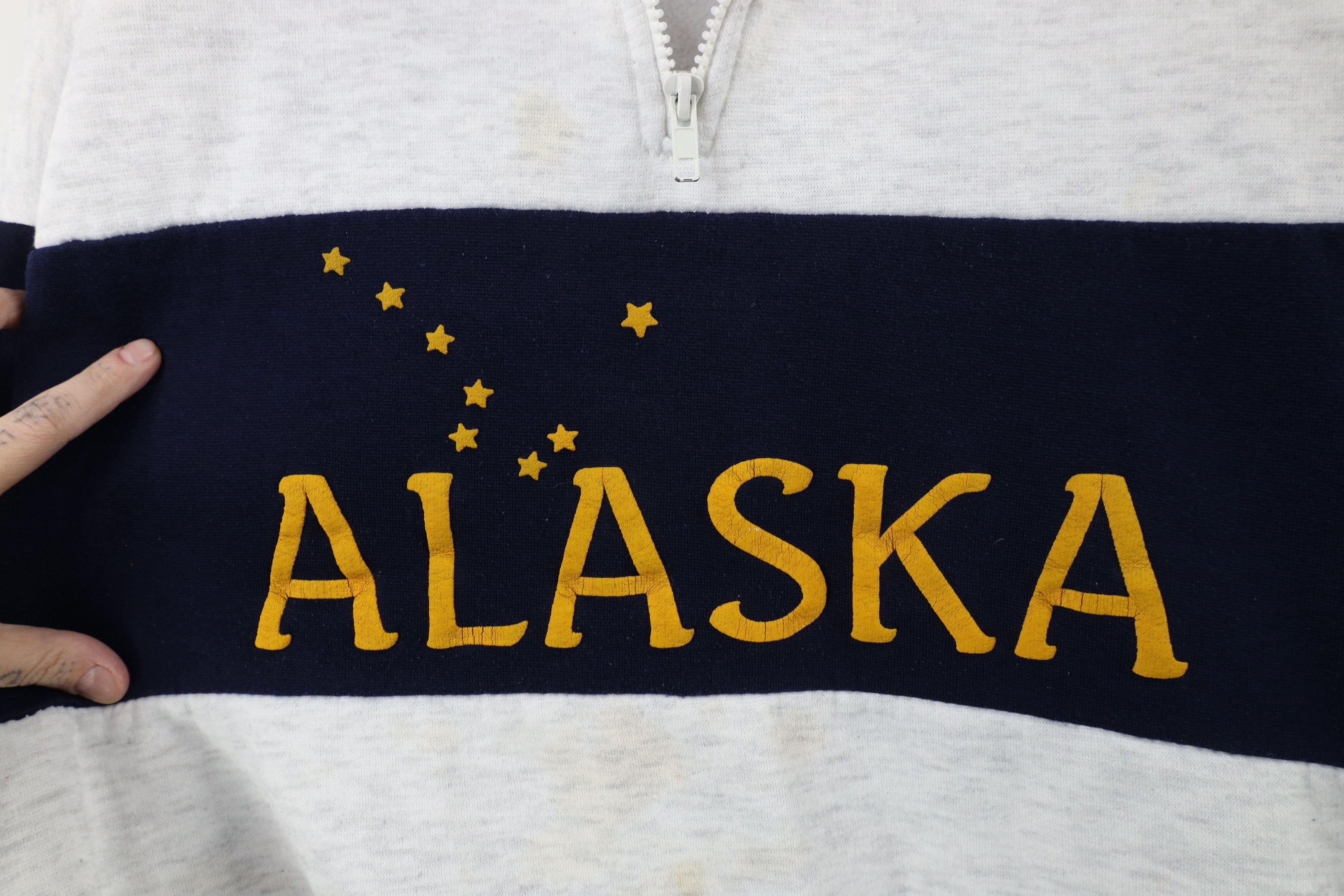Vintage Vintage 90s Streetwear Half Zip Pullover Sweatshirt USA Size M / US 6-8 / IT 42-44 - 4 Thumbnail