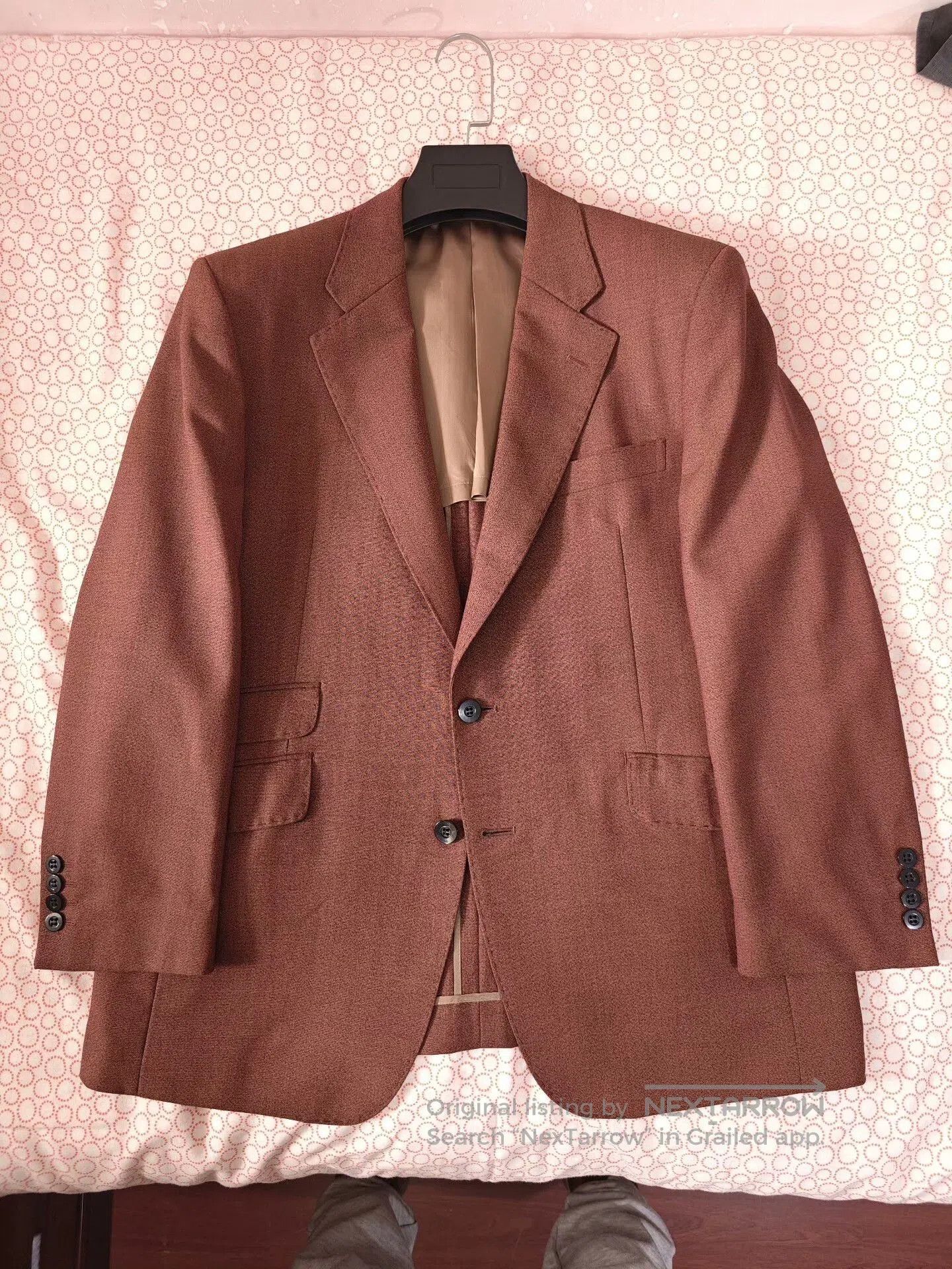 Ermenegildo Zegna Custom Wool and Linen Suit by Zegna. Size US L / EU 52-54 / 3 - 5 Thumbnail