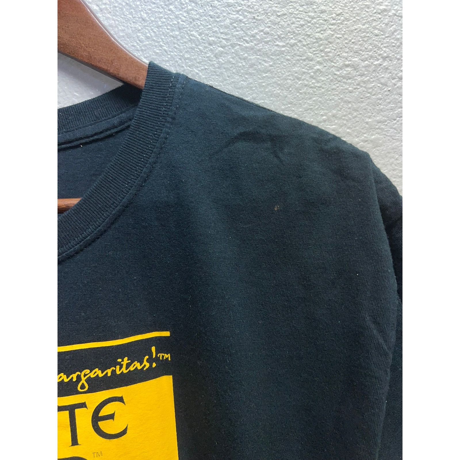 Gildan Vintage Margarita Shirt Coyote Gold Microbrew Black Tee M Size US M / EU 48-50 / 2 - 5 Thumbnail