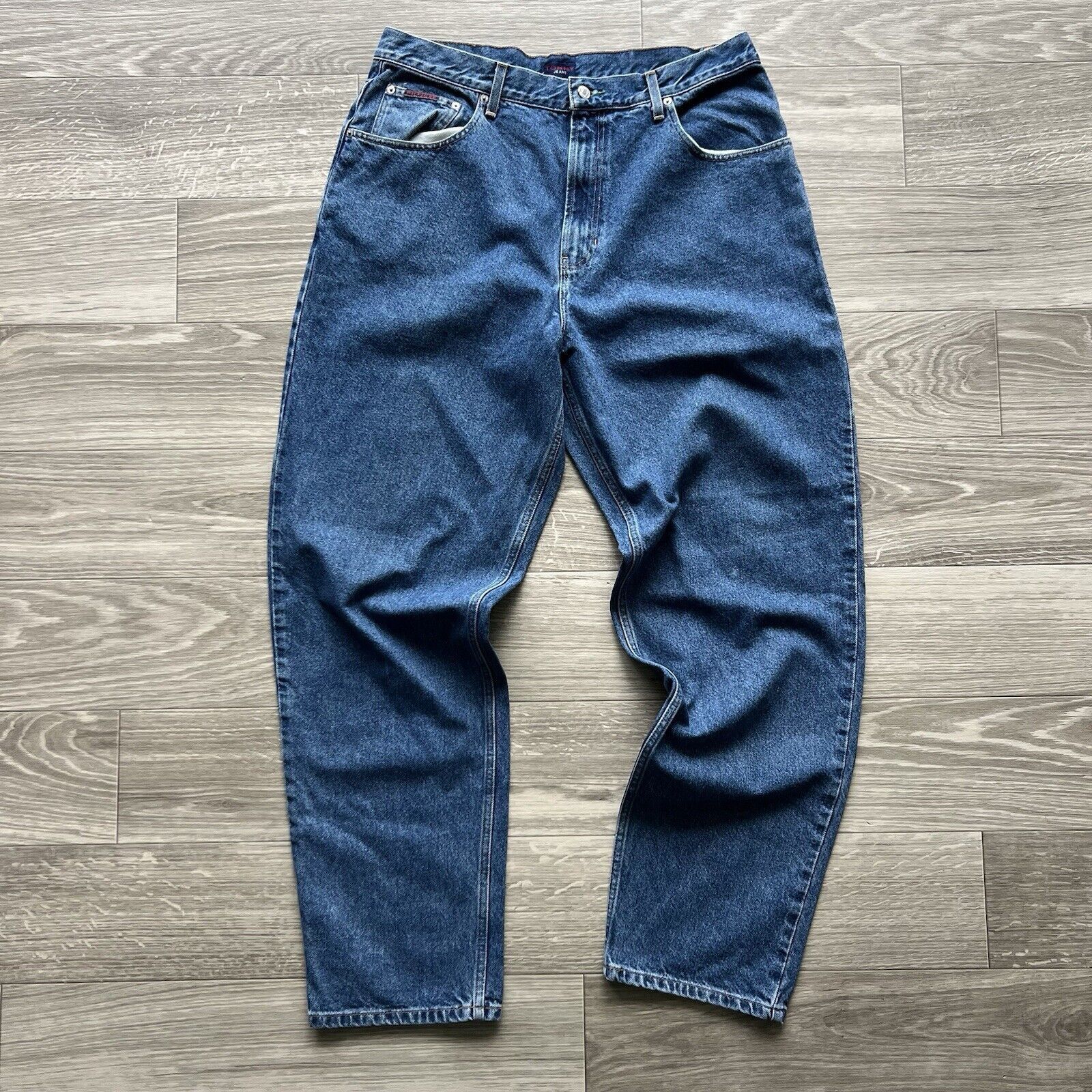 Tommy Hilfiger Vintage Y2k Tommy Hilfiger Jeans Mens 36x34 Baggy Relaxed Size US 36 / EU 52 - 5 Thumbnail