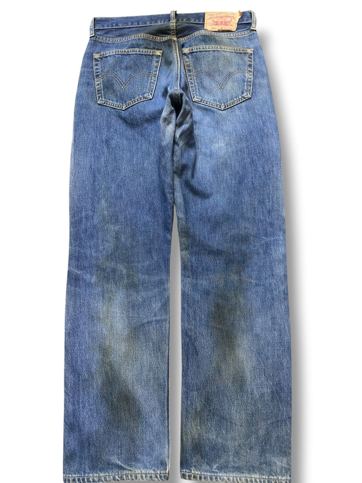 Levi's Vintage Clothing Vintage Levi’s 501 Faded Ripped Distressed Denim Size US 30 / EU 46 - 3 Thumbnail