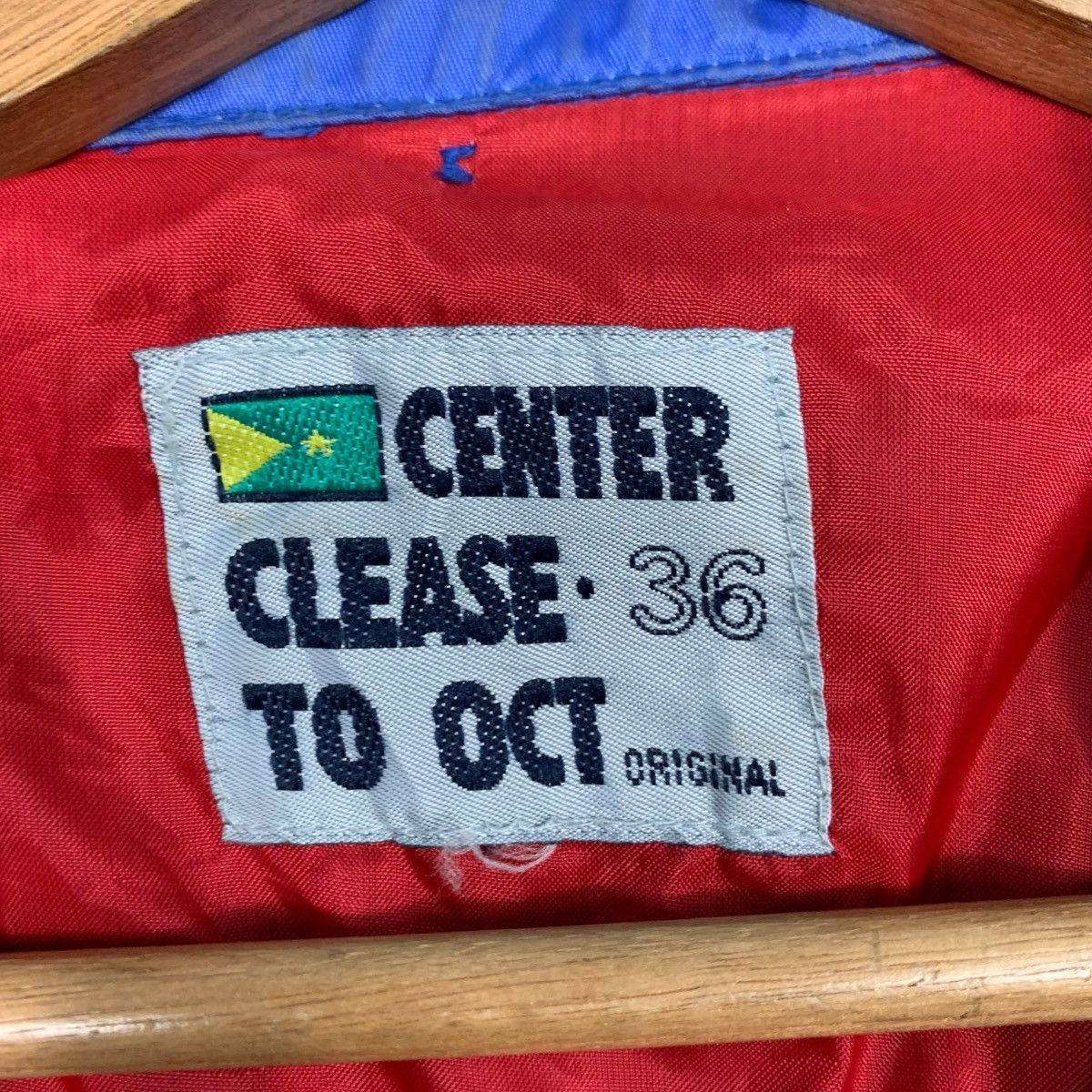 Japanese Brand CENTER CLEASE To Act Big Logo Coach Jacket #2469-C111 Size US L / EU 52-54 / 3 - 14 Thumbnail