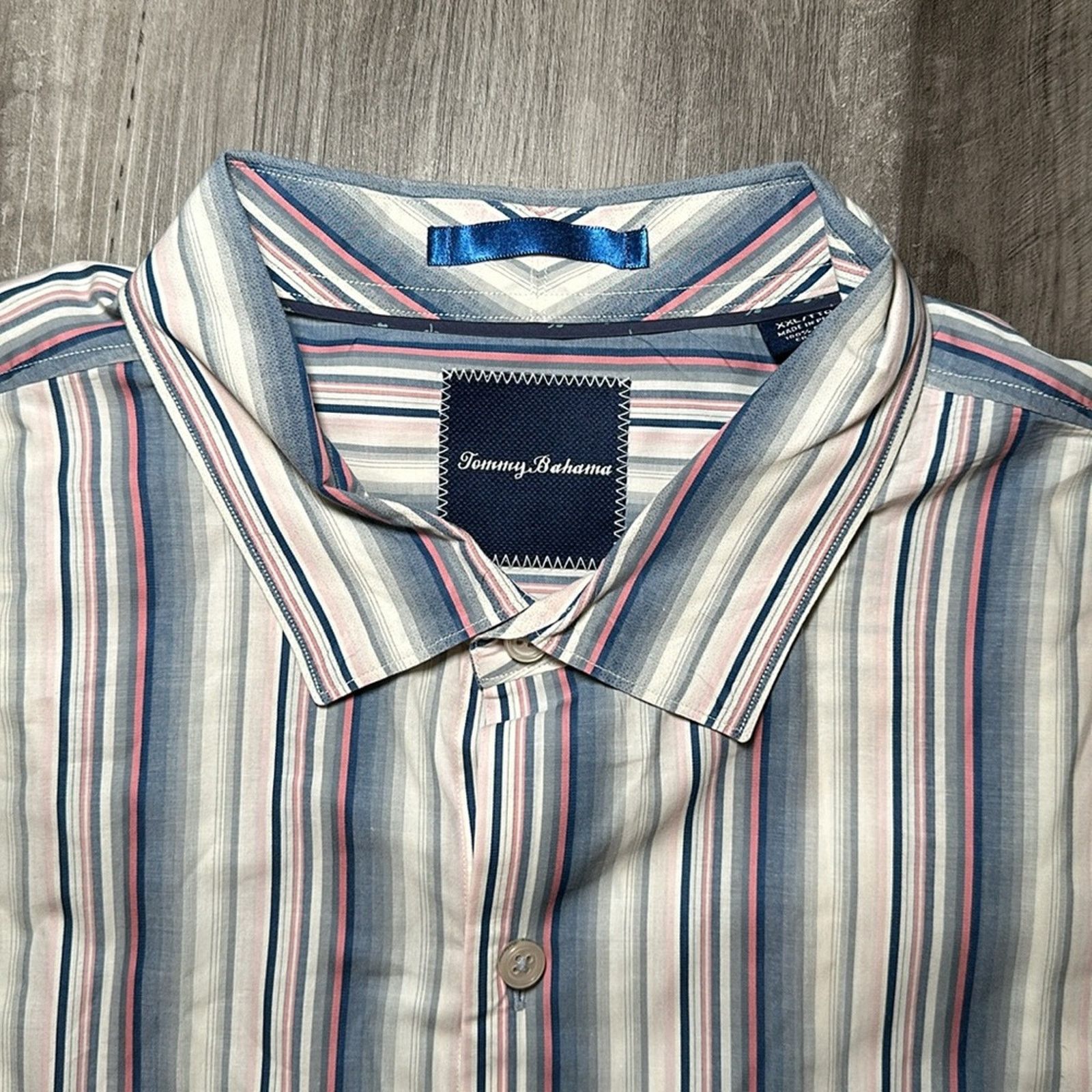 Tommy Bahama Tommy Bahama Pima Cotton Long Sleeve Button Down - 2XL Size US XXL / EU 58 / 5 - 6 Thumbnail