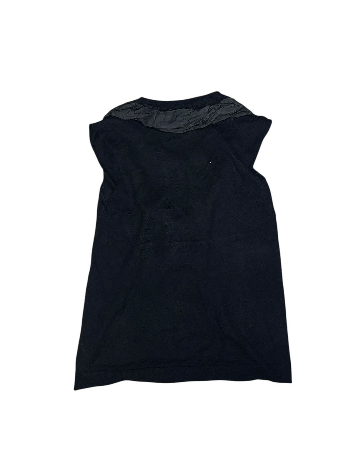 Prada 00s Knitted Bow Blouse Size M / US 6-8 / IT 42-44 - 4 Thumbnail