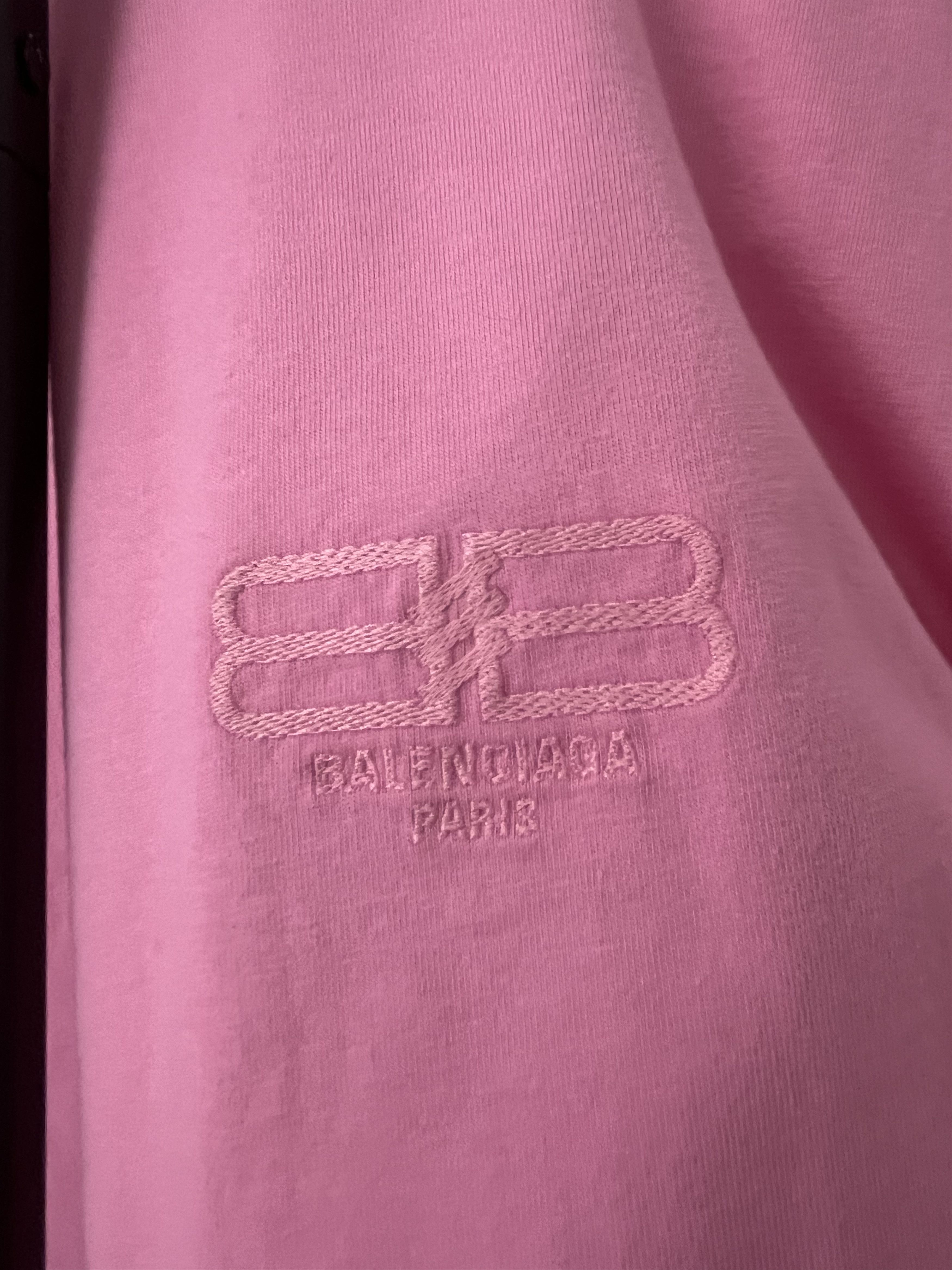 Balenciaga Balenciaga BB Paris Embroidered Tee Size US M / EU 48-50 / 2 - 4 Thumbnail