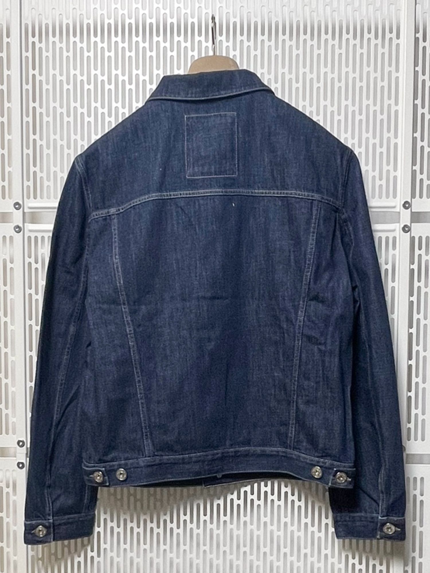 Brunello Cucinelli BRUNELLO CUCINELLI Classic Collar Denim Jacket Size US L / EU 52-54 / 3 - 2 Thumbnail