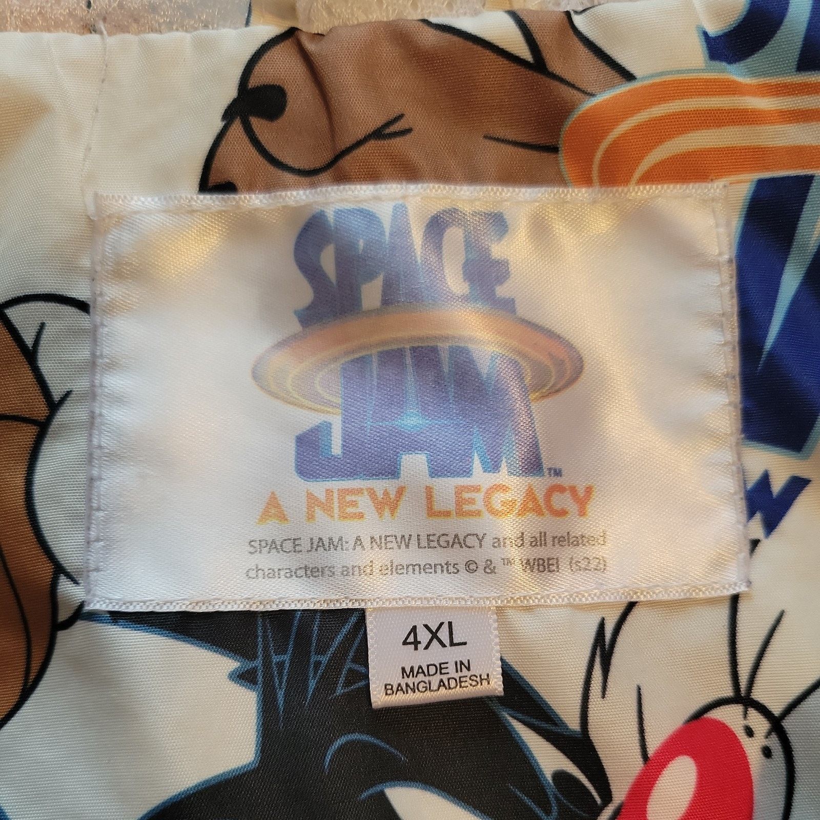 Members Only MEMBERS ONLY Jacket Space Jam Looney Tune Squad Hoodie Sz 4X Size US XXL / EU 58 / 5 - 4 Thumbnail