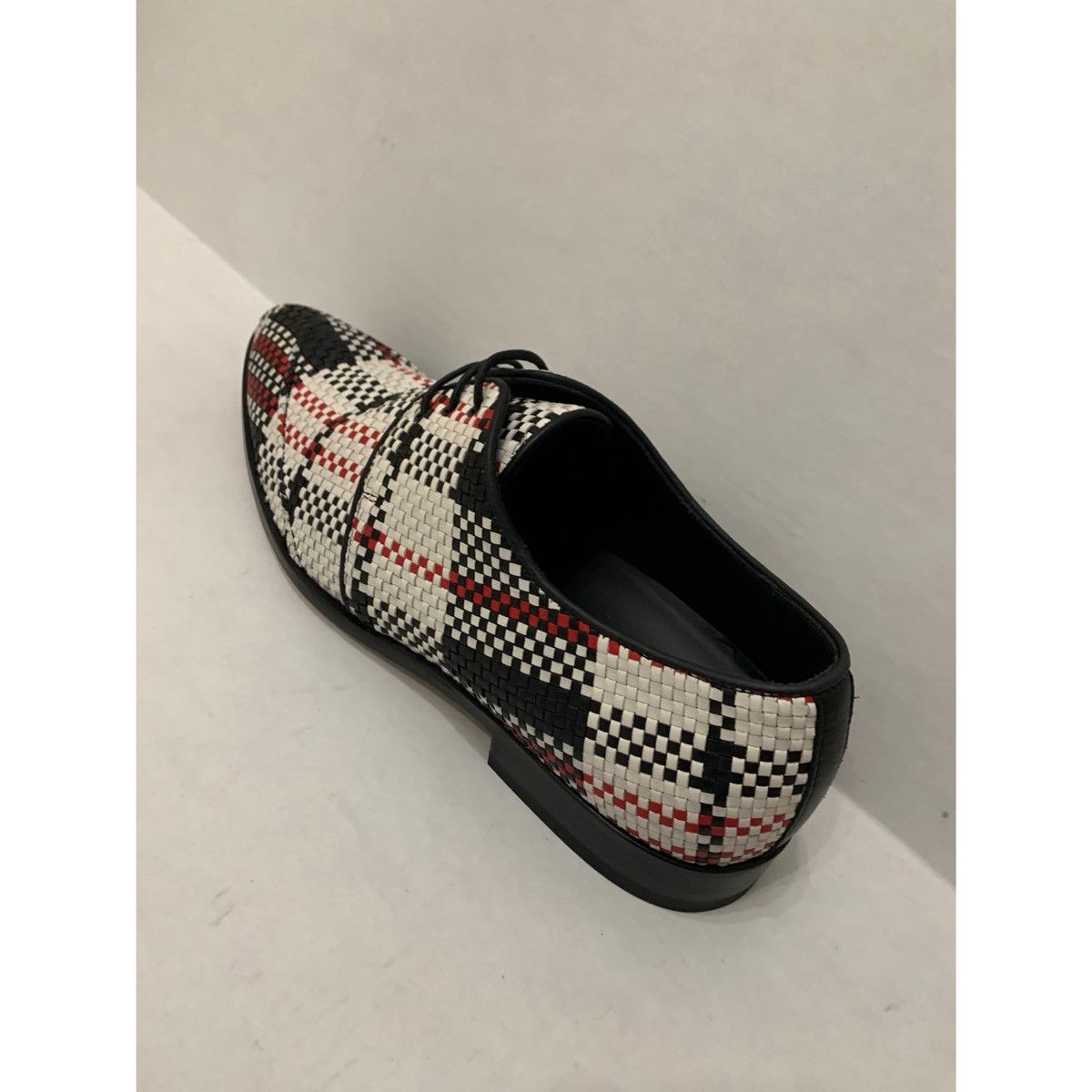 Helmut Lang HELMUT LANG WOVEN OXFORD LEATHER SHOES Size US 10 / EU 43 - 6 Thumbnail