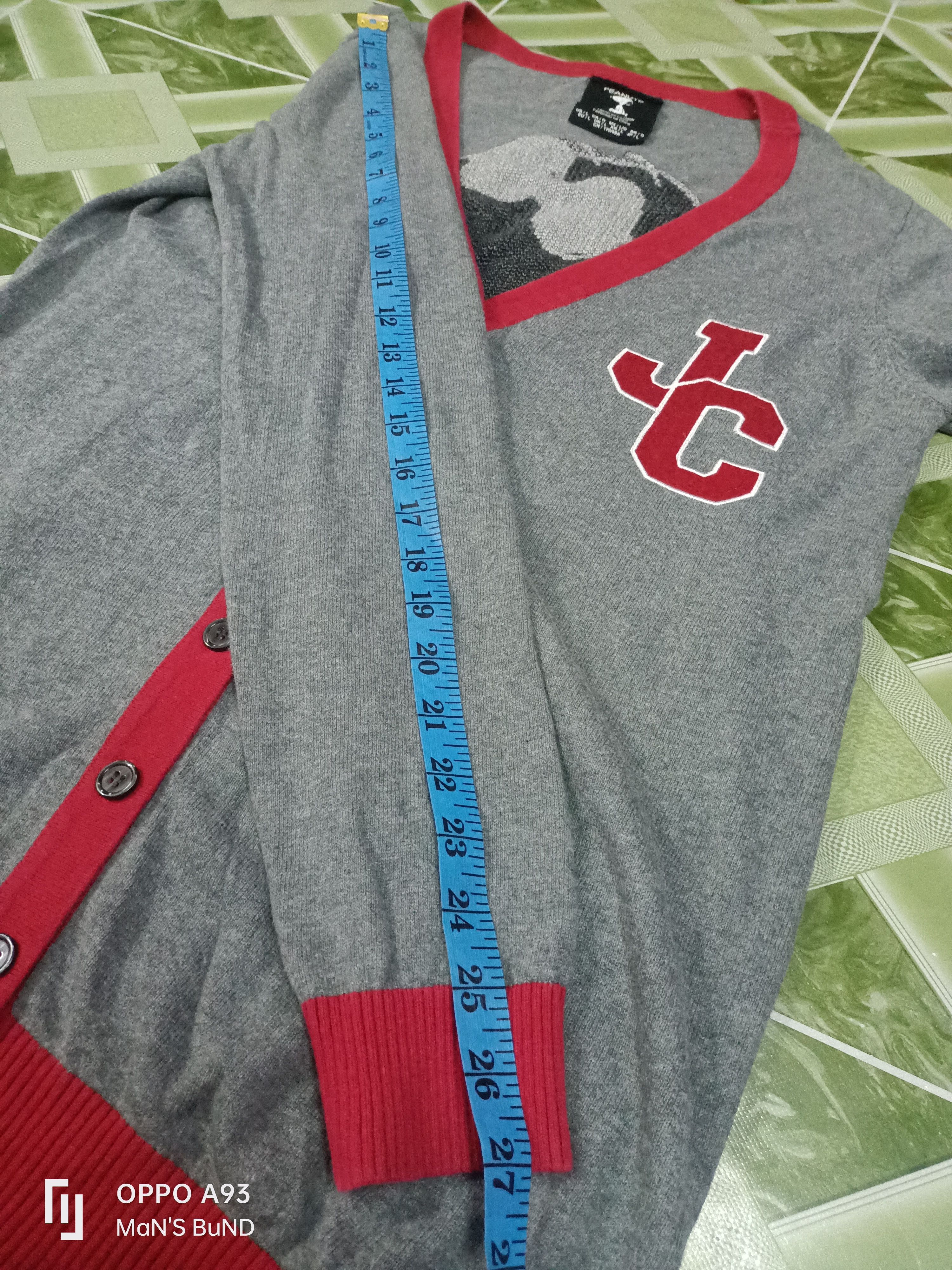 Peanuts × Vintage Vintage Cardigan Peanuts JOE COOL Size L / US 10 / IT 46 - 15 Thumbnail
