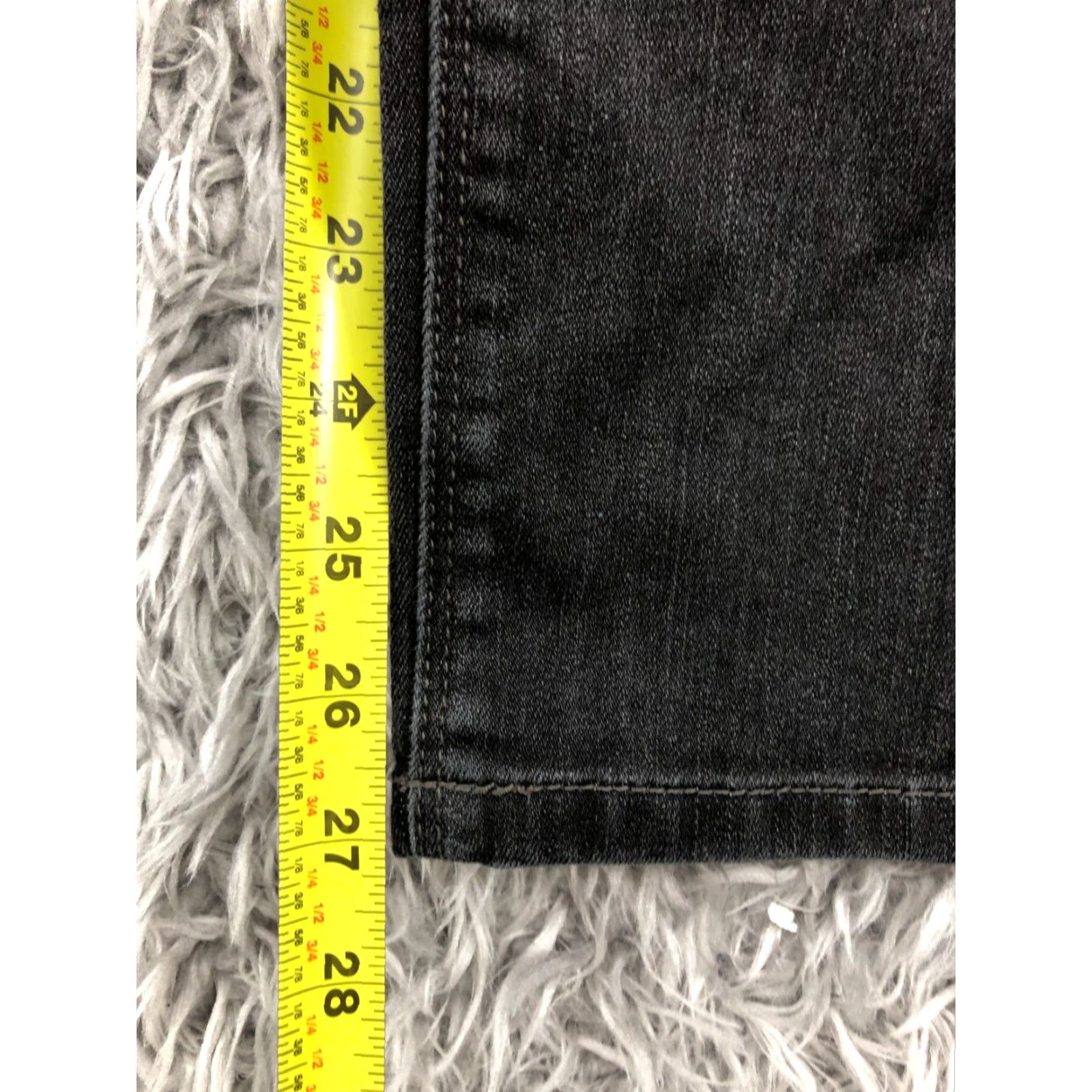 White House Black Market White House Black Market Slim Ankle Jeans Size 8 Womens Dark Wash Black Slimming 5-Pocket Denim Jeans Female Size 30" / US 8 / IT 44 - 3 Thumbnail