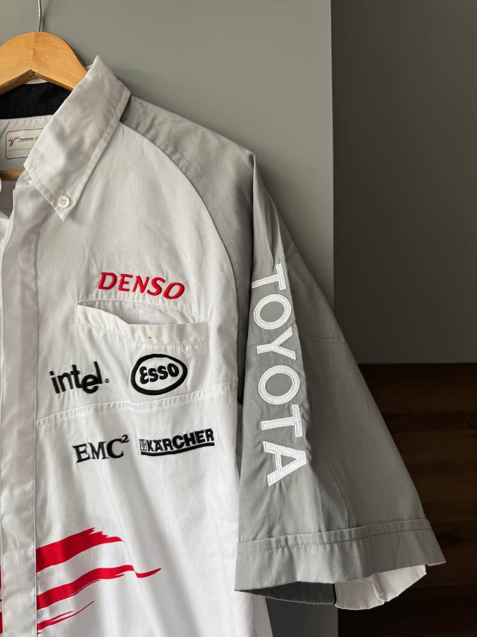 Japanese Brand × NASCAR Toyota Panasonic Denso Racing Motorsports Shirt Size US XL / EU 56 / 4 - 2 Thumbnail