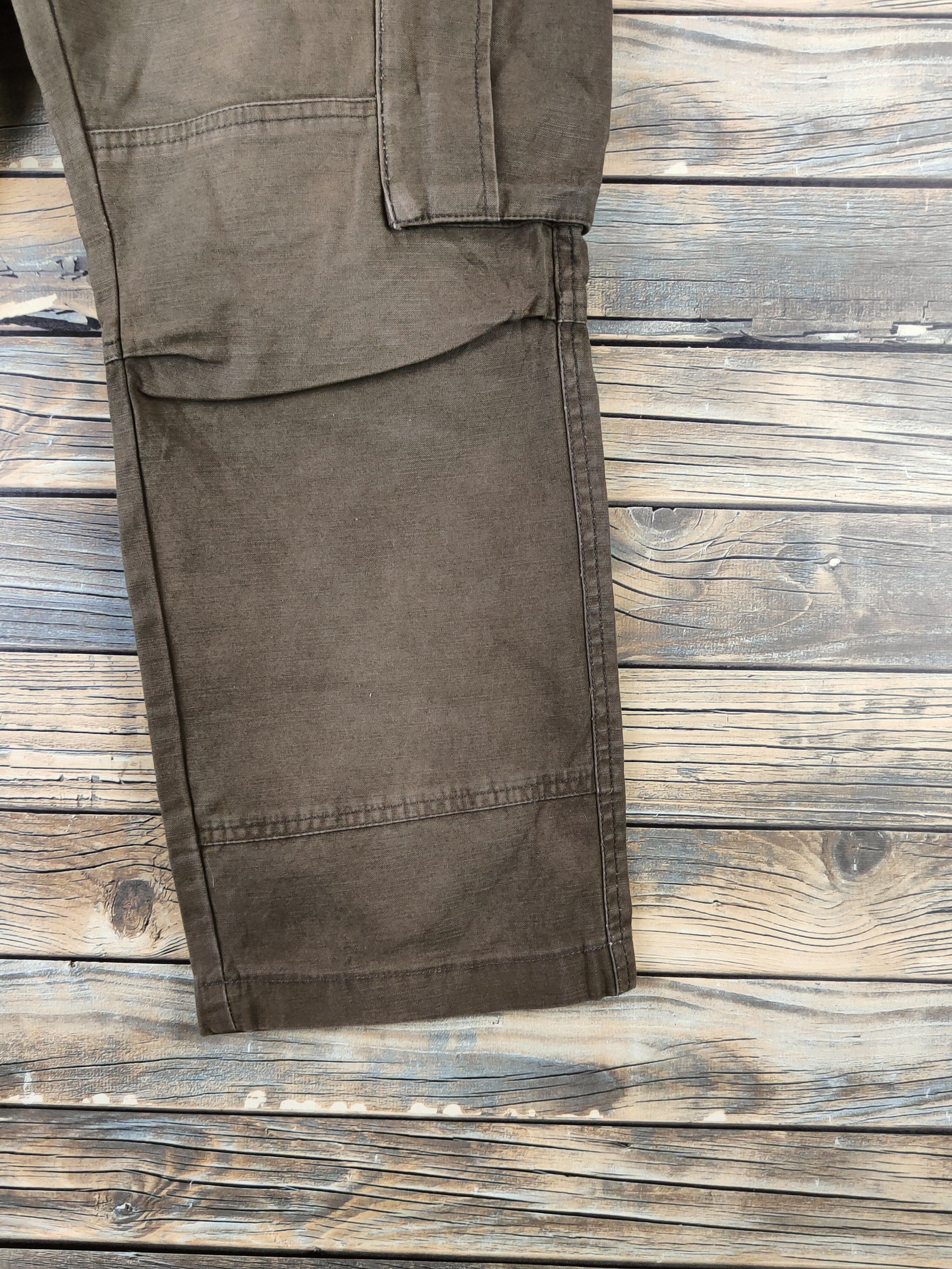 RAGEBLUE DL Rageblue Brown Multipocket Cargo Pants #46-401 Size US 31 - 6 Thumbnail