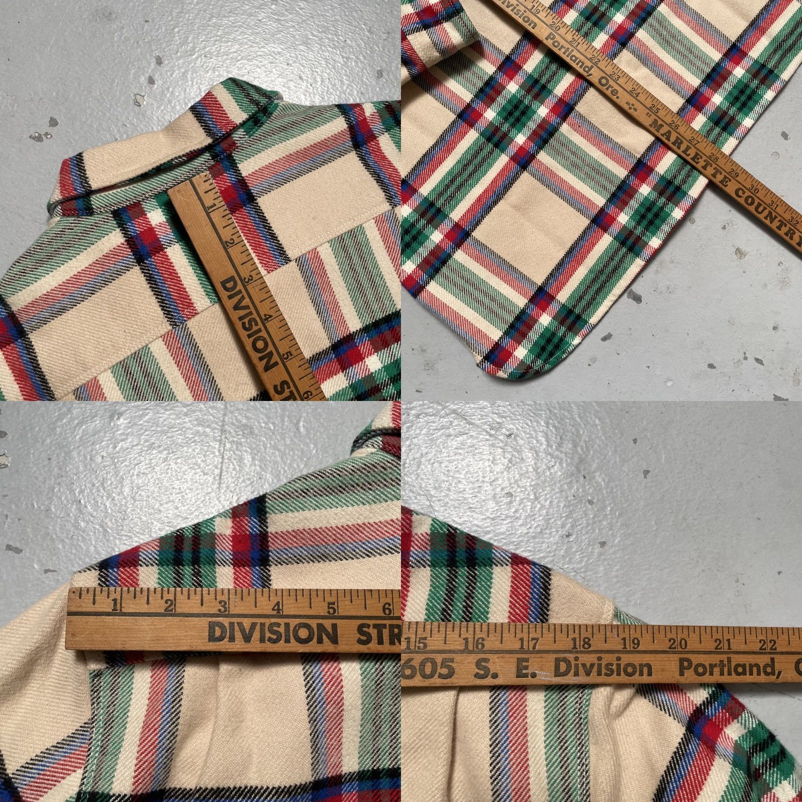 Freenote Cloth Freenote Cloth Shirt Heavy Flannel Plaid Woven Japanese Cotton Made USA M EUC Size US M / EU 48-50 / 2 - 8 Thumbnail