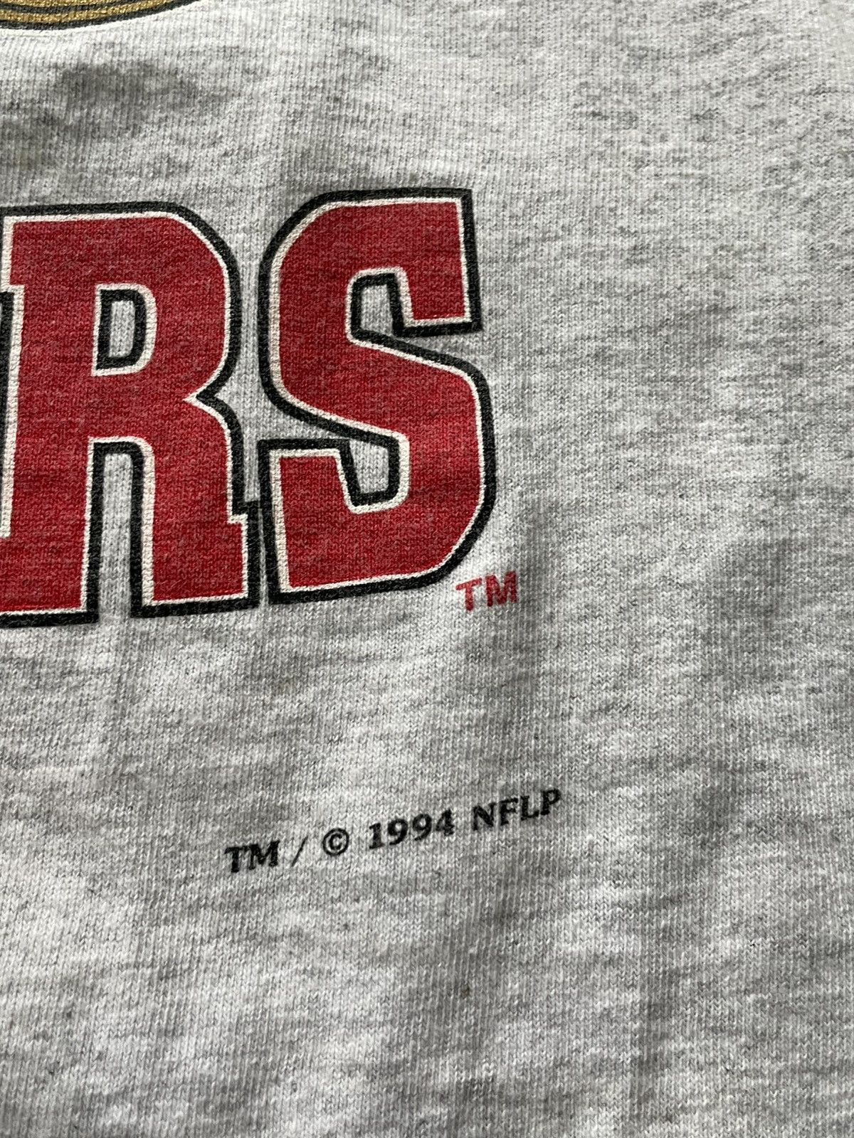 Nutmeg Vintage Nutmeg 1994 NFC Championship T-Shirt Grey RARE Size US M / EU 48-50 / 2 - 5 Thumbnail