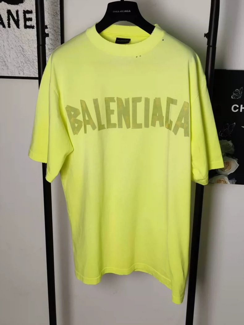 Balenciaga Balenciaga Tape Short Sleeve Size US S / EU 44-46 / 1 - 1 Thumbnail