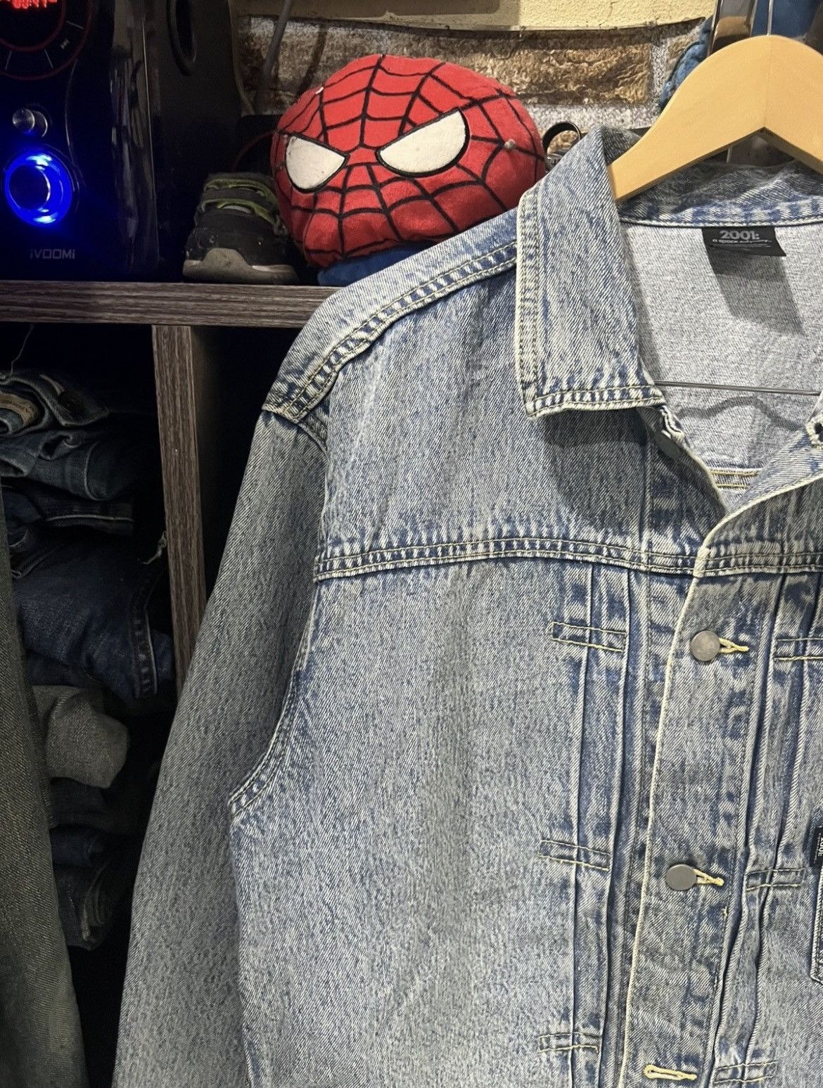 GU 🔥Rare Gu x 2001:A Space Oddyssey Denim Jacket Size US M / EU 48-50 / 2 - 5 Thumbnail