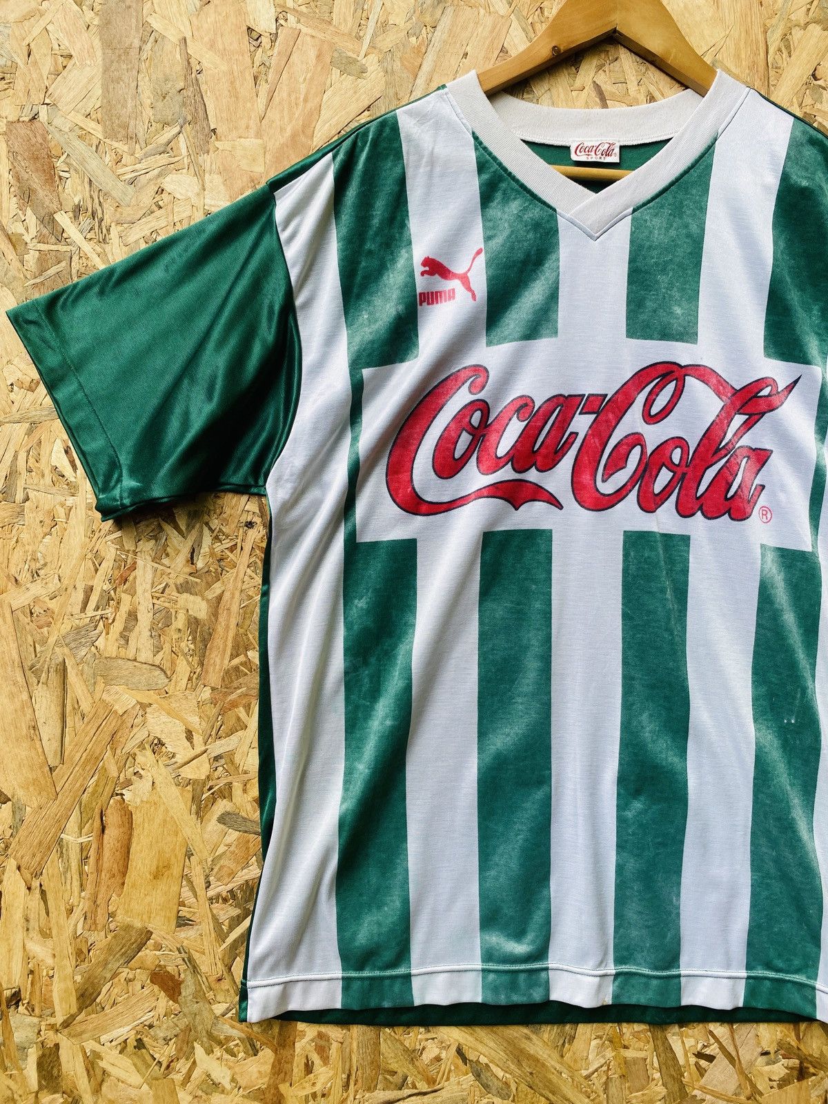 Coca Cola × Puma Vintage puma 1994 soccer jersey Size US M / EU 48-50 / 2 - 3 Thumbnail