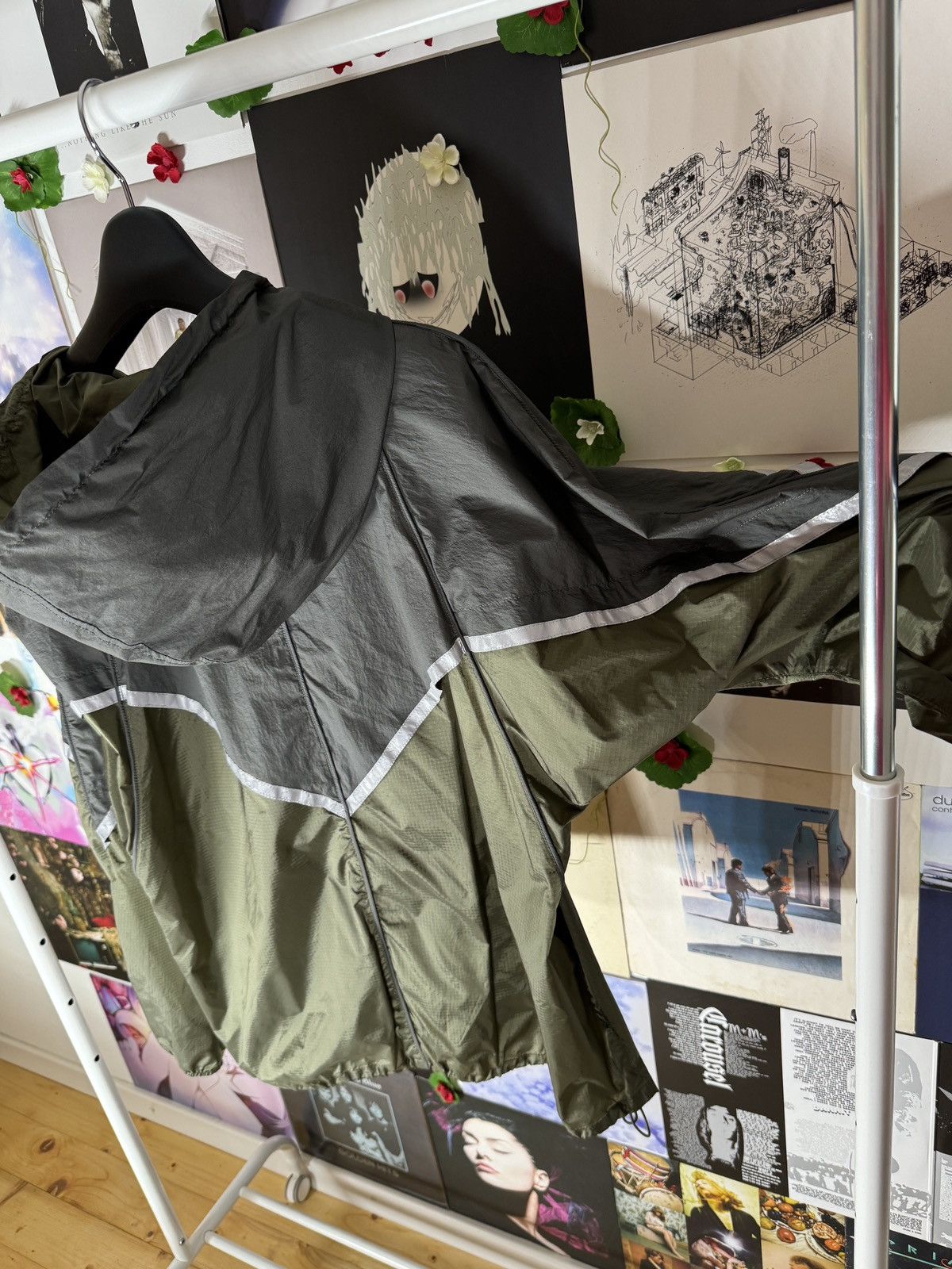 Final Home 2000s by Kosuke Tsumura Two-Tone Windbreaker Jacket Size US M / EU 48-50 / 2 - 5 Thumbnail