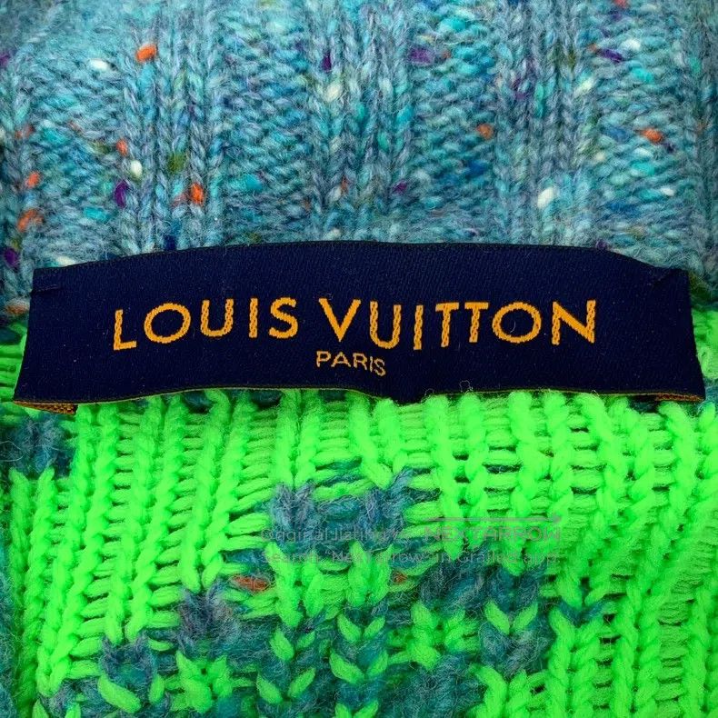 Louis Vuitton Louis Vuitton 22 color-block logo full print wool lapel si Size US XXL / EU 58 / 5 - 5 Thumbnail