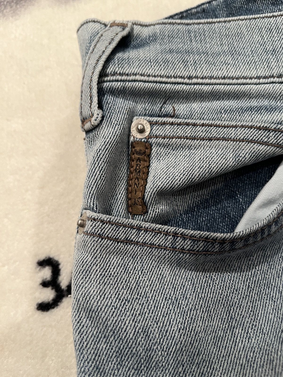 Armani Armani Jeans Blue Size US 32 / EU 48 - 7 Thumbnail