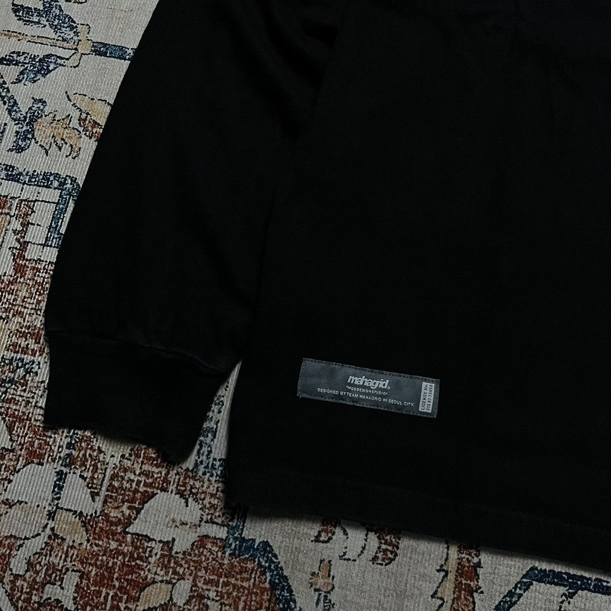 Japanese Brand Mahagrid Design Studio Big Logo Longsleeve Tee Size US M / EU 48-50 / 2 - 3 Thumbnail