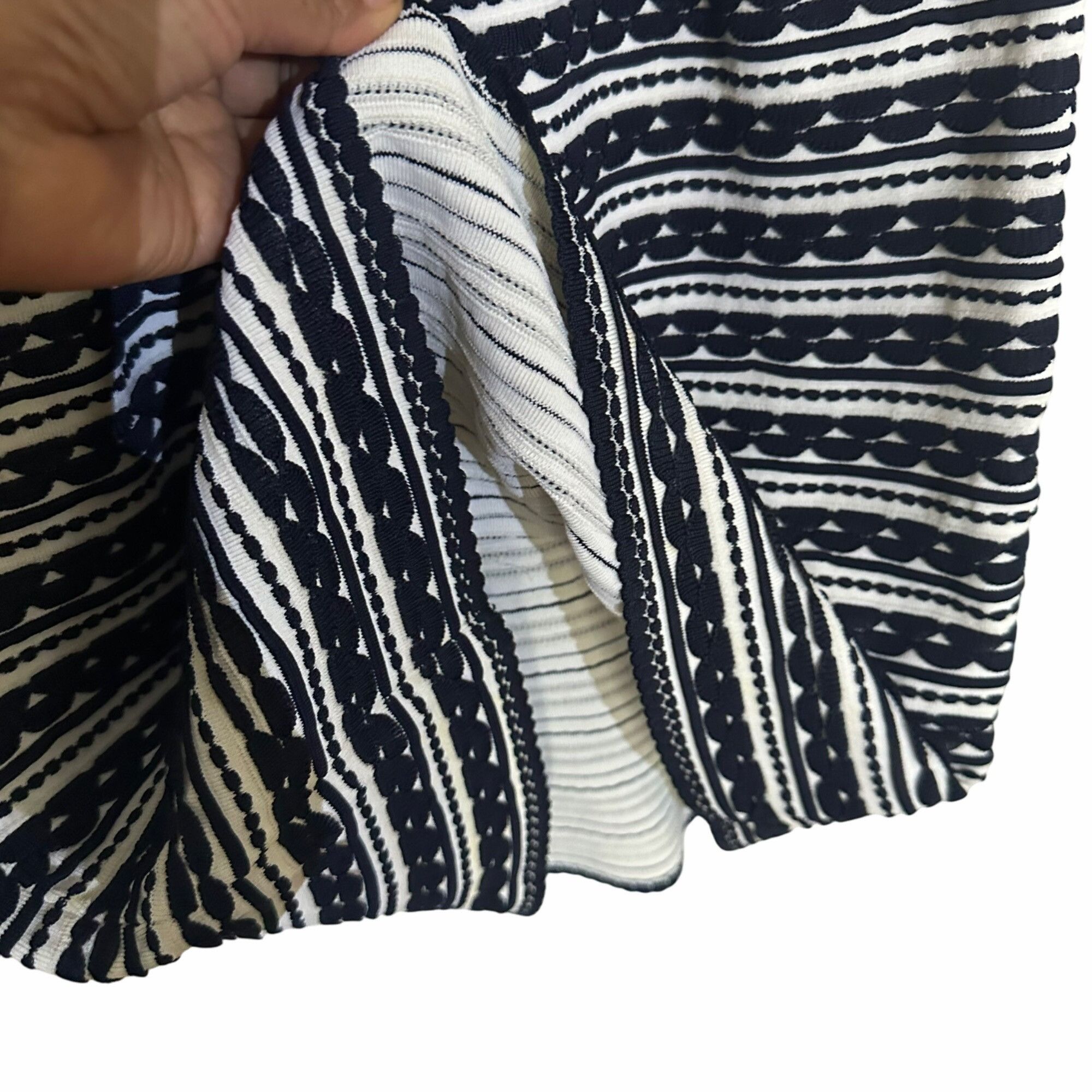 Christian Dior Monsieur ✨Christian Dior Size 4IT/ S US Women's Elegant Striped Textu Size S / US 4 / IT 40 - 5 Thumbnail