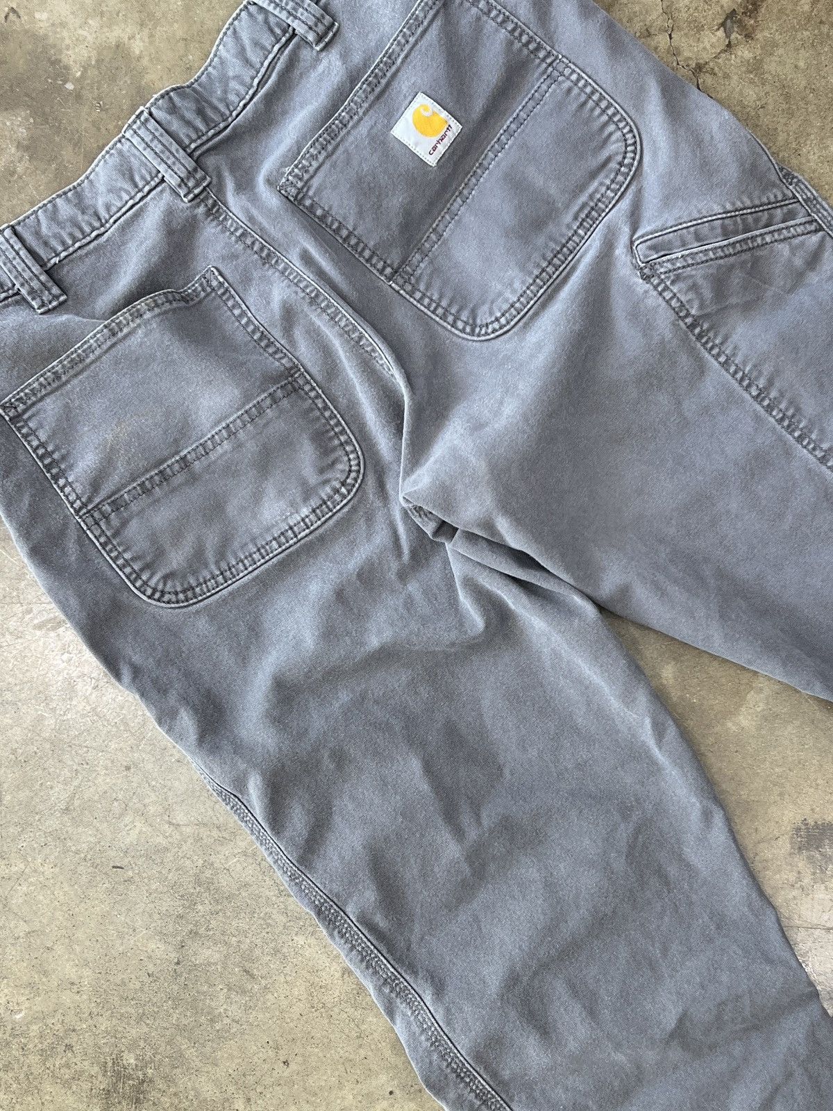 Carhartt Carhartt Rugged Flex Relaxed Fit Canvas Work Pants Sz. 34 Size US 34 / EU 50 - 1 Thumbnail